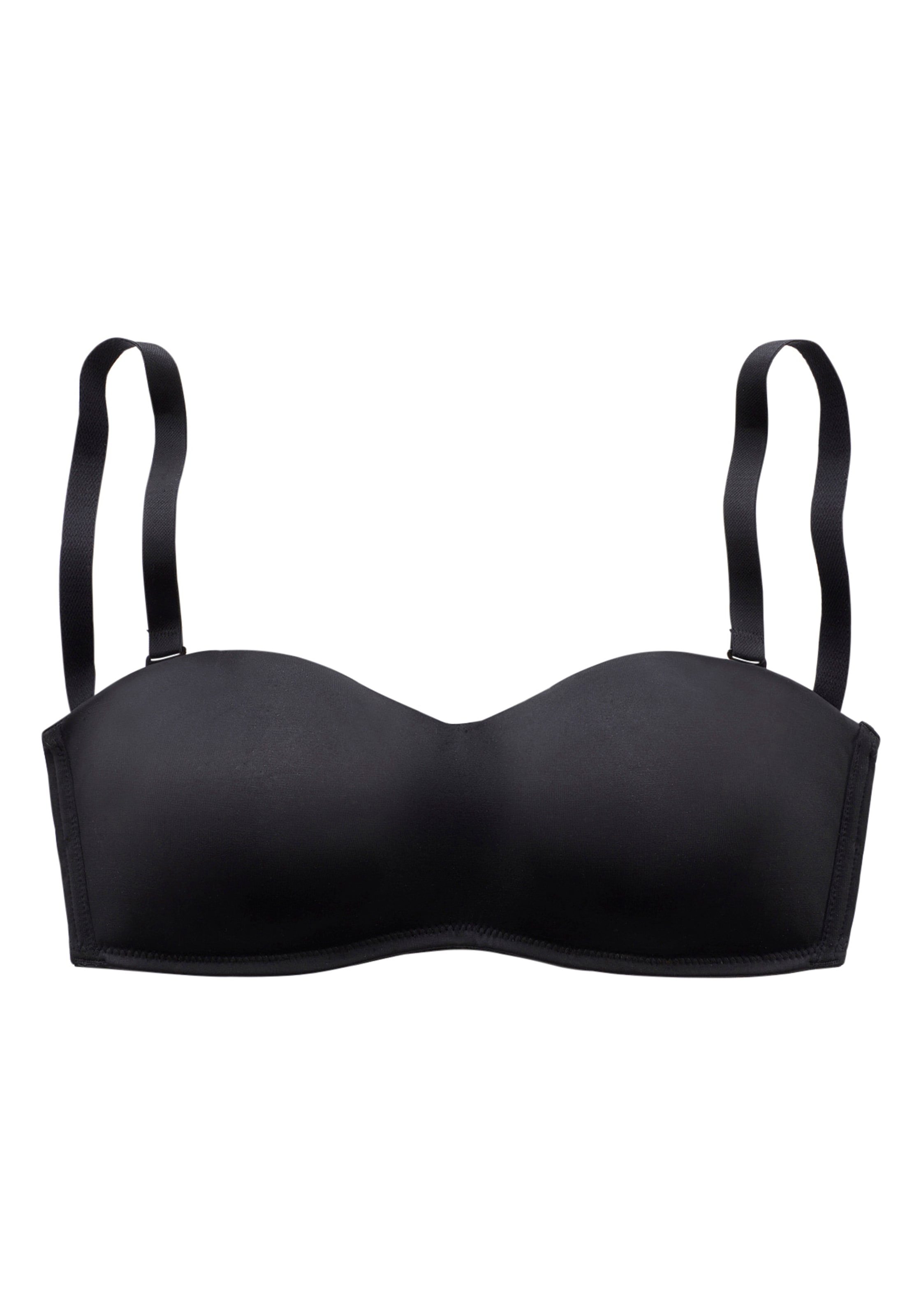 LASCANA T-Shirt-BH, ohne Schale mit abnehmbaren Trägern, Basic Dessous