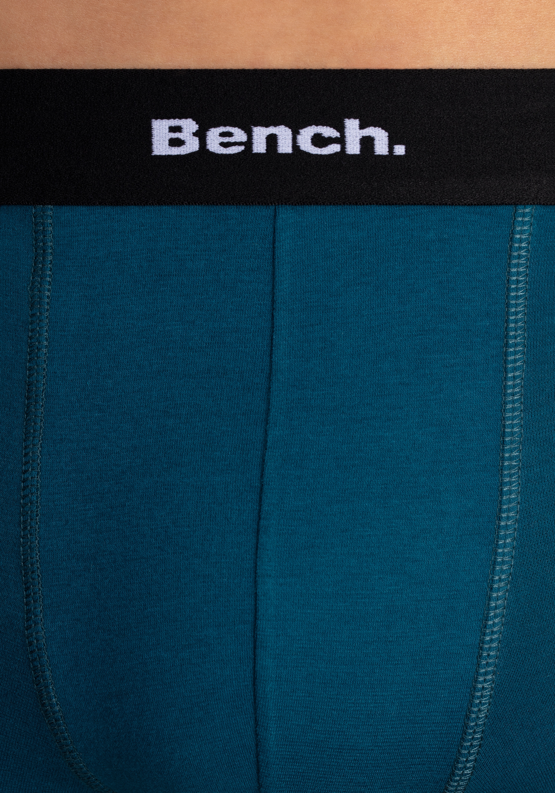 Bench. Boxer »Boxershorts für Herren«, (Packung, 4 St.), Unterhosen mit kontrastfarbigem Bund
