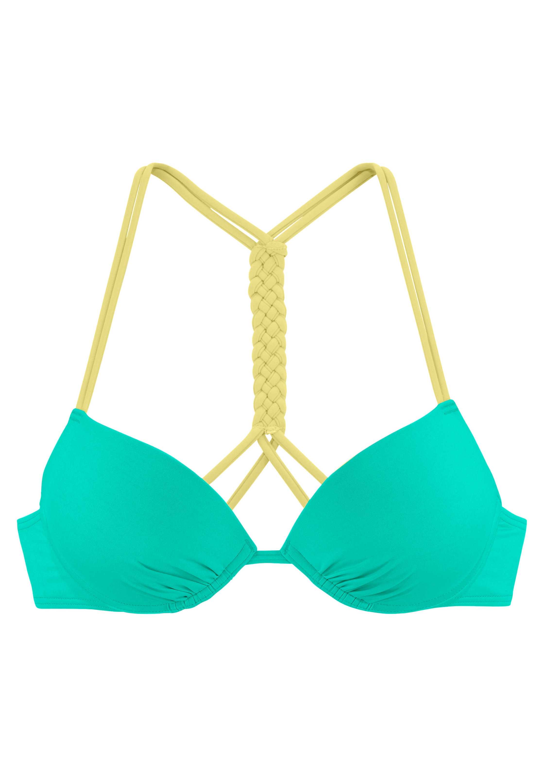 Venice Beach Push-Up-Bikini-Top »Anna«, wattierte Cups, mit eingearbeiteter Verstärkung