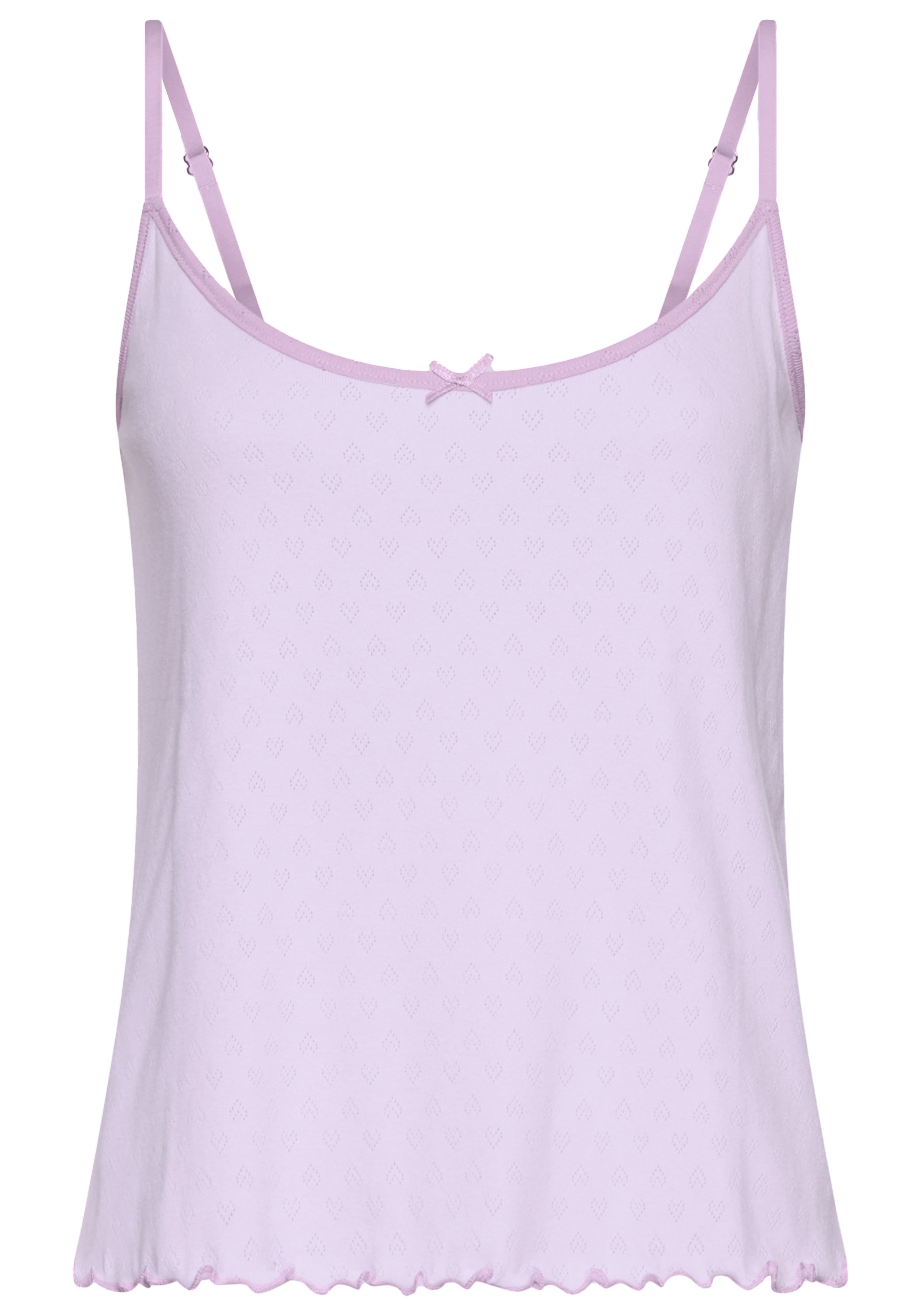 Vivance Dreams Shorty Packung, 3-teilig,  mit romantischem Ajourmuster