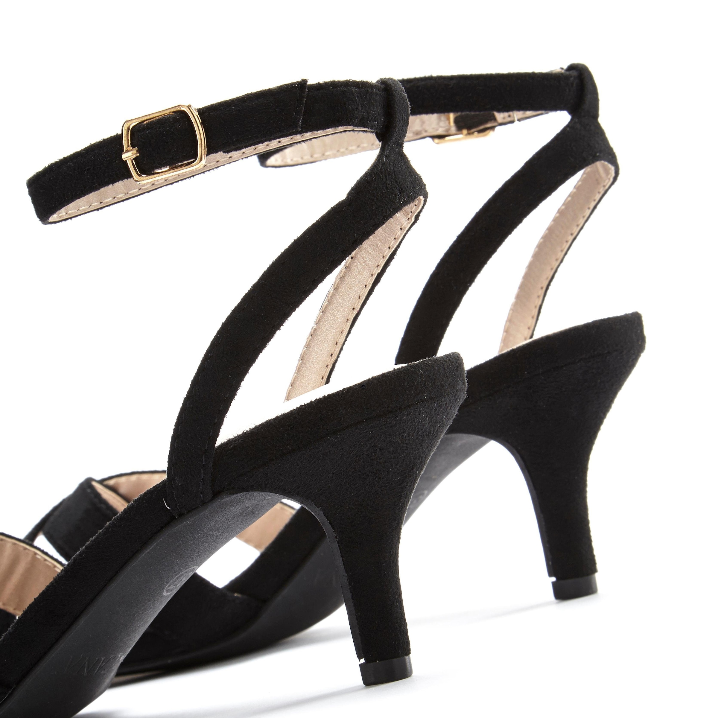 LASCANA Sandalette »Sommerschuh«, High-Heel-Sandalette, Riemchensandalette, Sommerschuh VEGAN