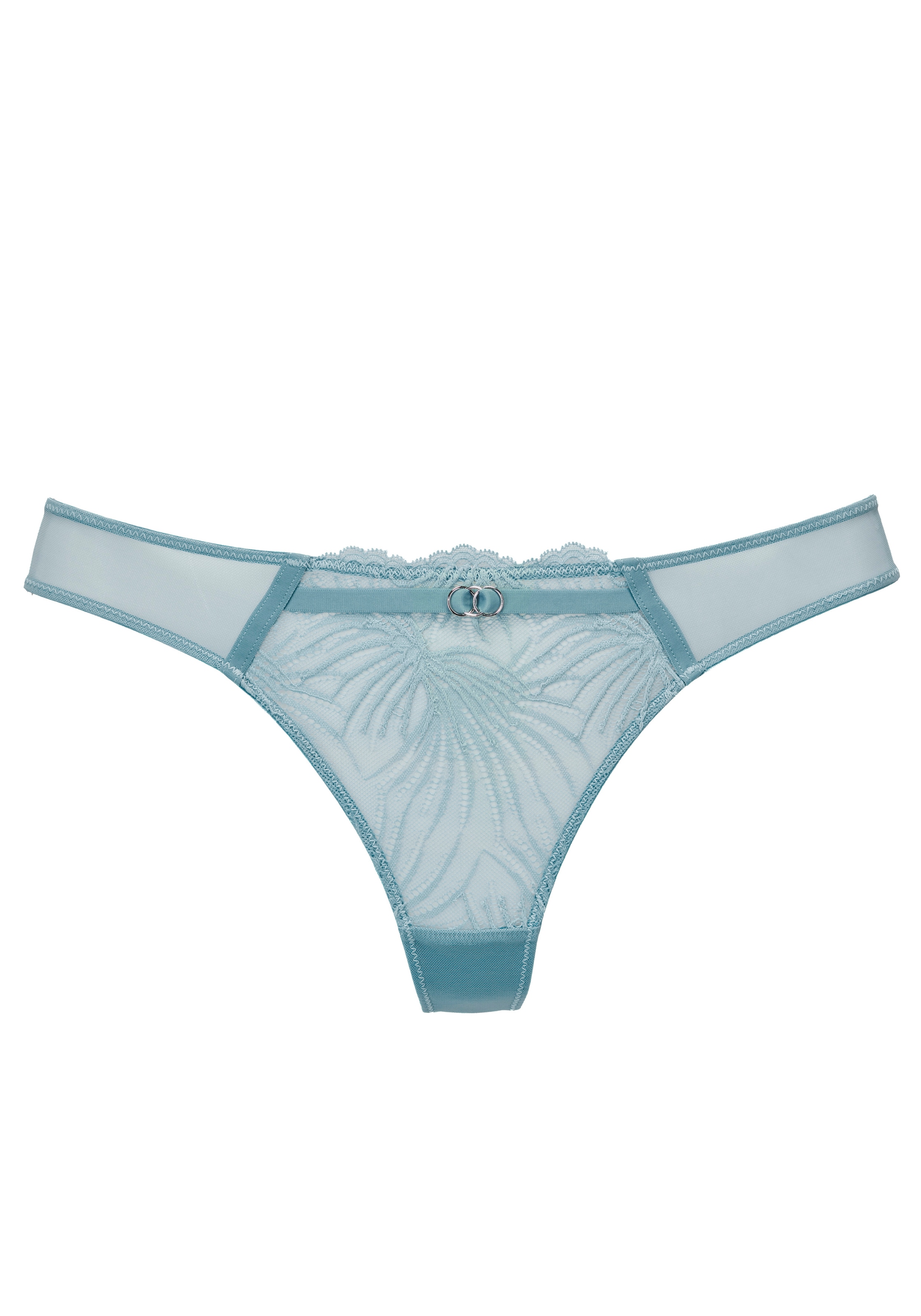 LASCANA String »Alexia« mit sexy Cut-Out & Ringaccessoires, sexy Dessous