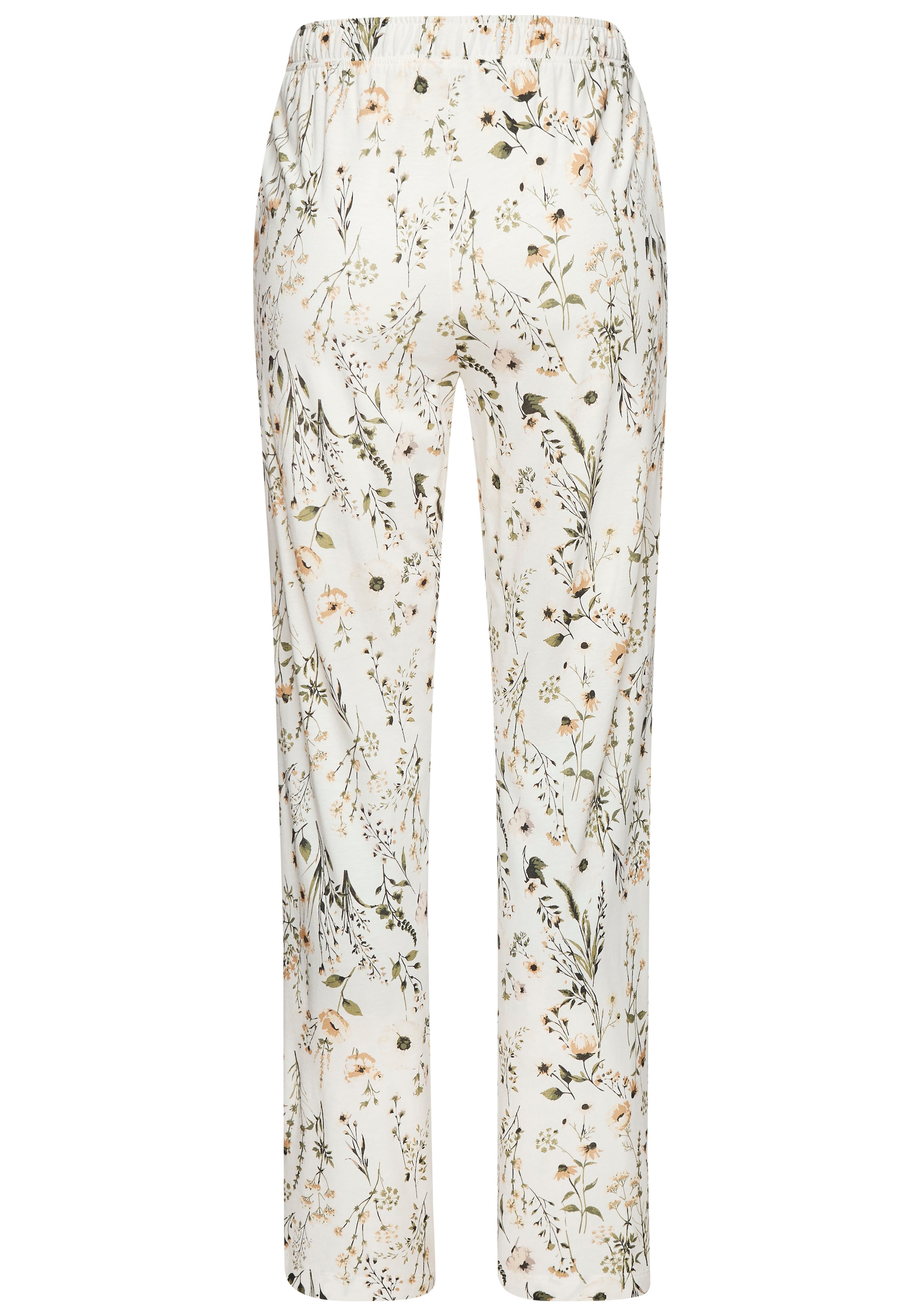 LASCANA Pyjama 2 tlg. mit schönem Blumenmuster