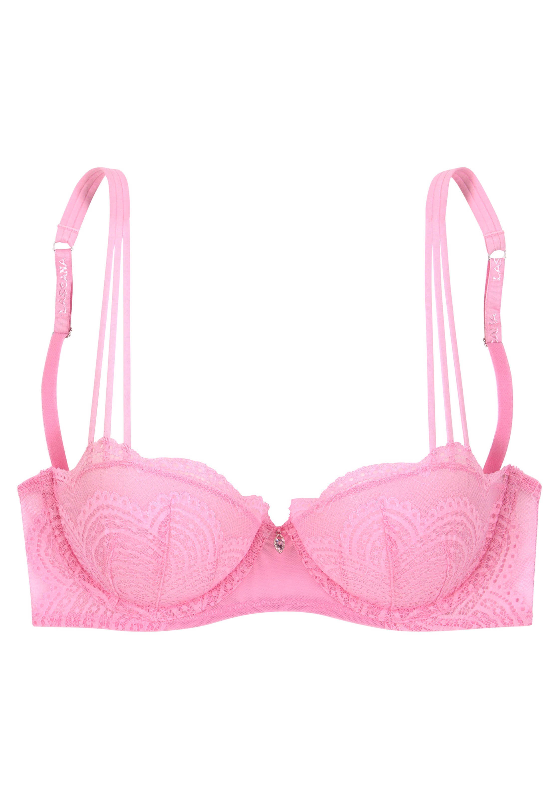 LASCANA Balconnet-BH »Kira«, mit anteilig recyceltem Polyamid in der Spitze, sexy Dessous