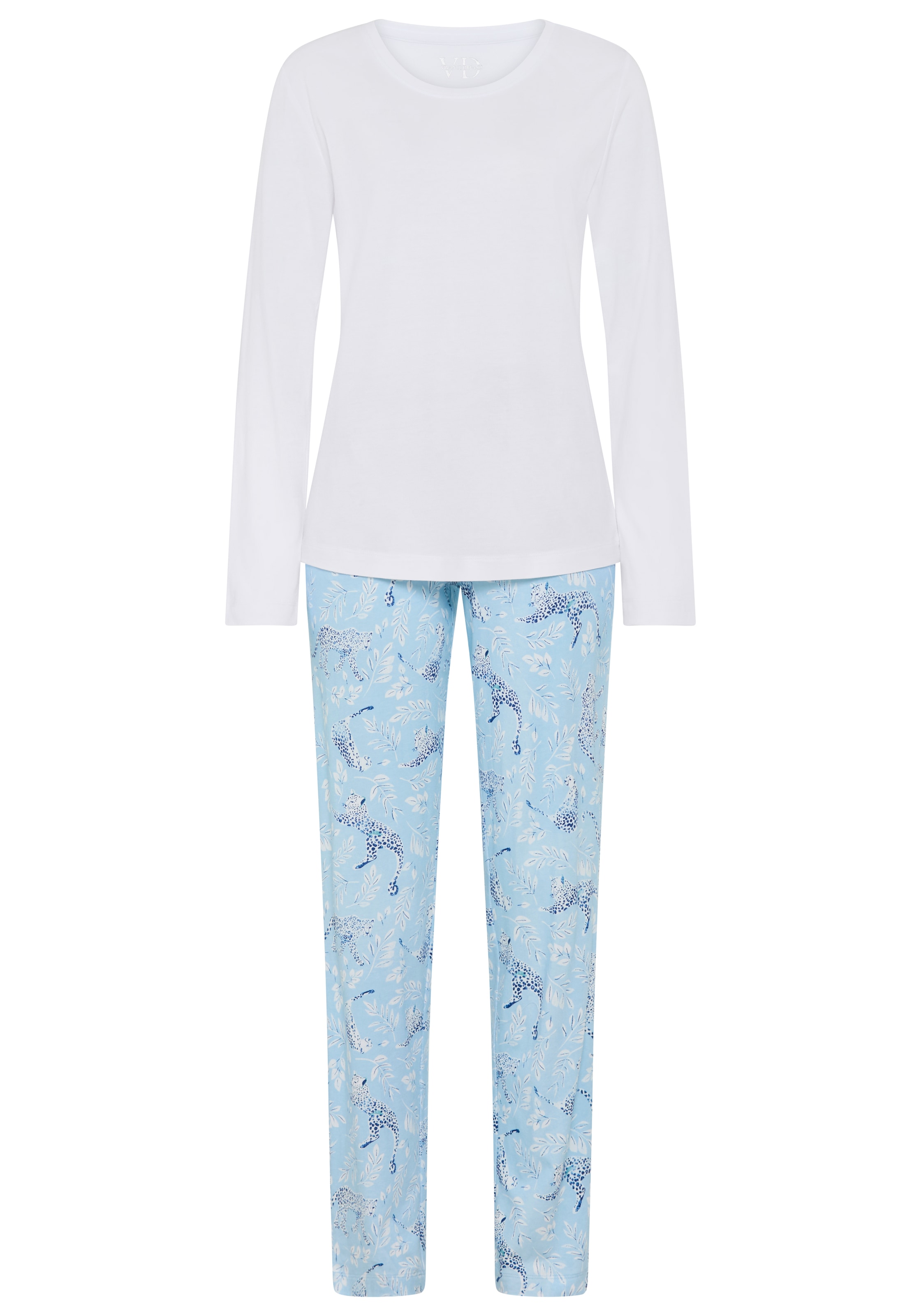 Vivance Dreams by Lascana Pyjama Set, 2 mit All-Over Print