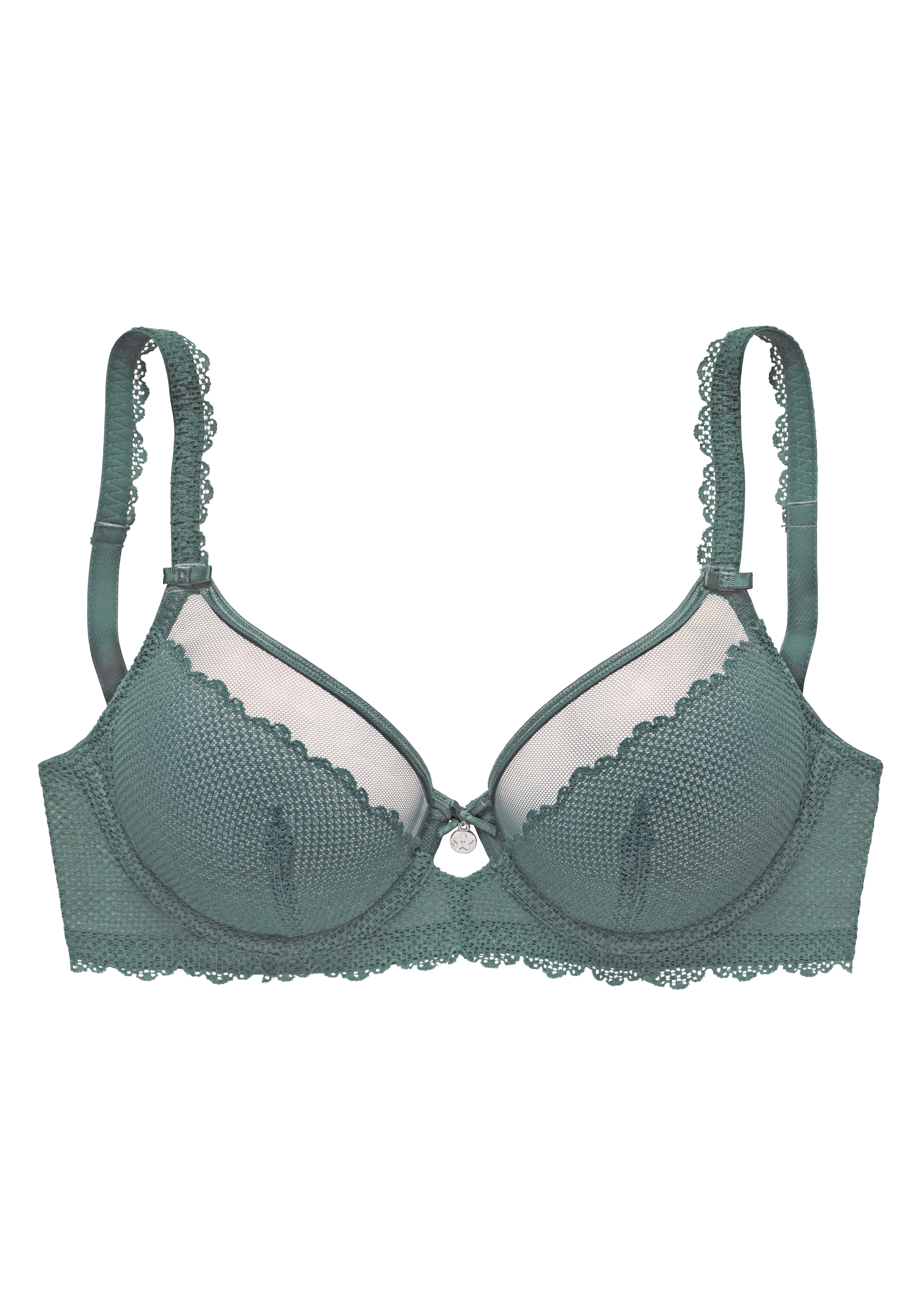 Vivance Bügel-BH, mit hübschen Spitzenträgern, sexy Dessous