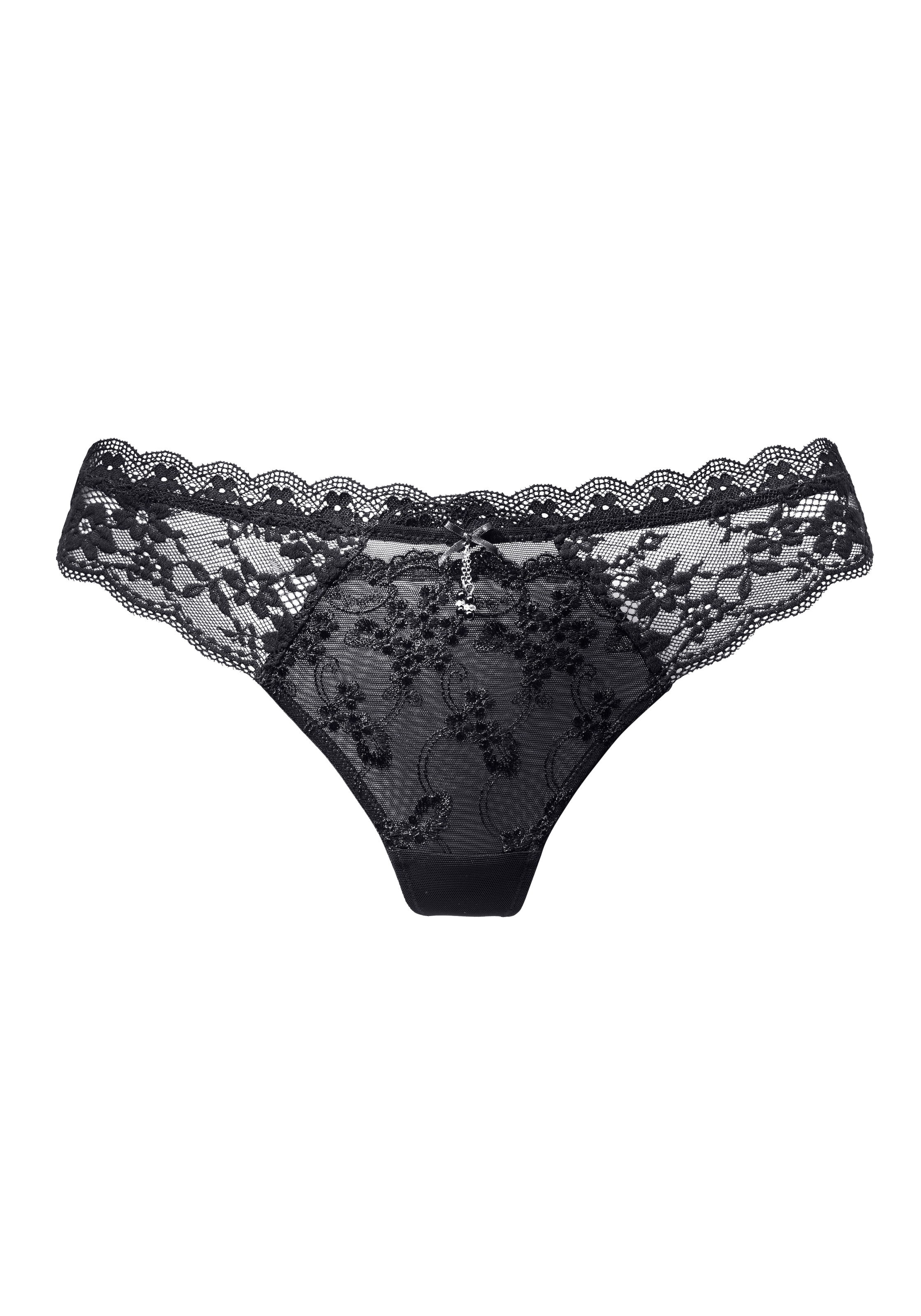 LASCANA String aus edler Stickereispitze, als Dessous-Set kombinierbar