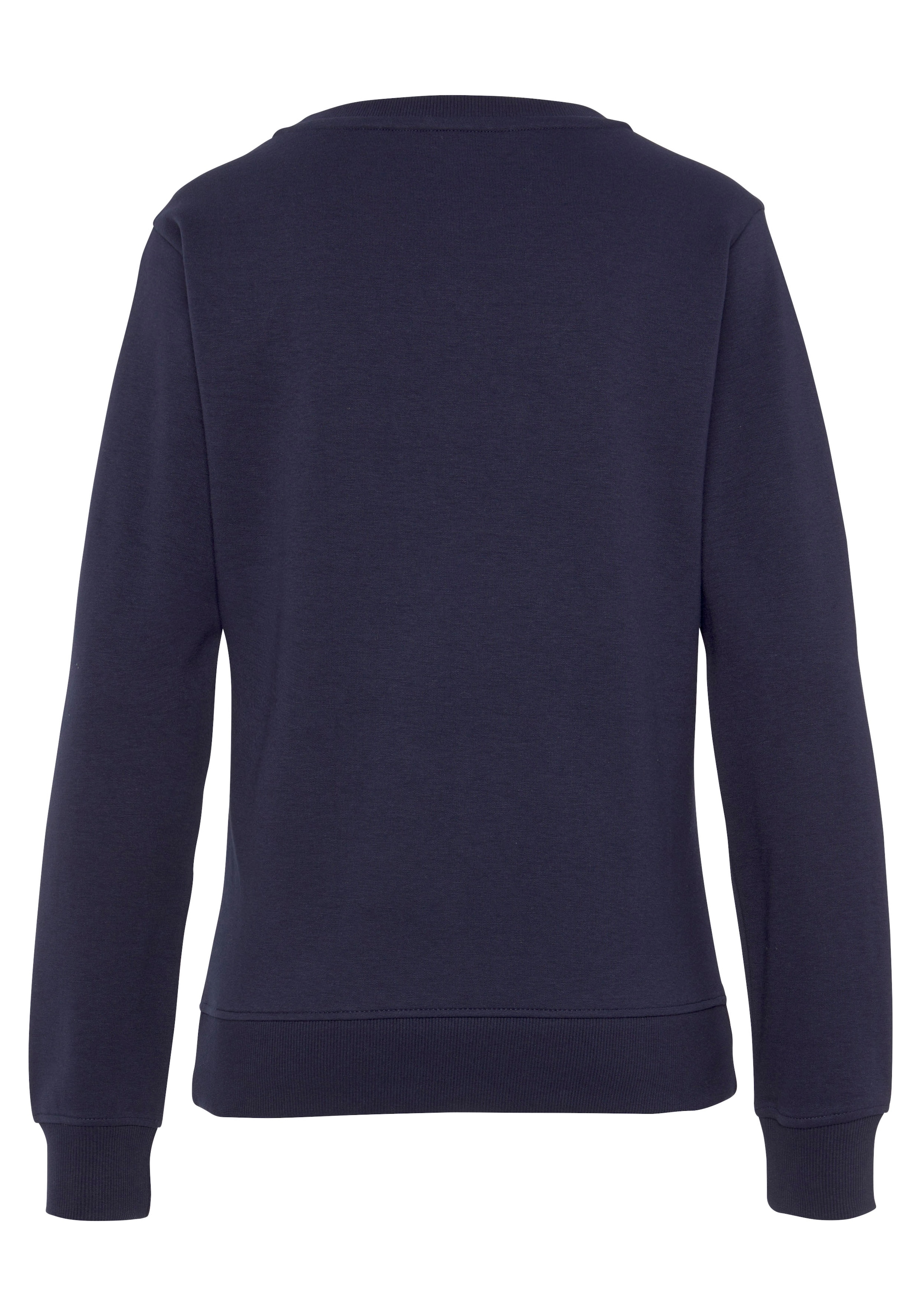 Vivance Sweatshirt, (1 tlg.), Sweatshirt mit Frontprint, Loungeanzug