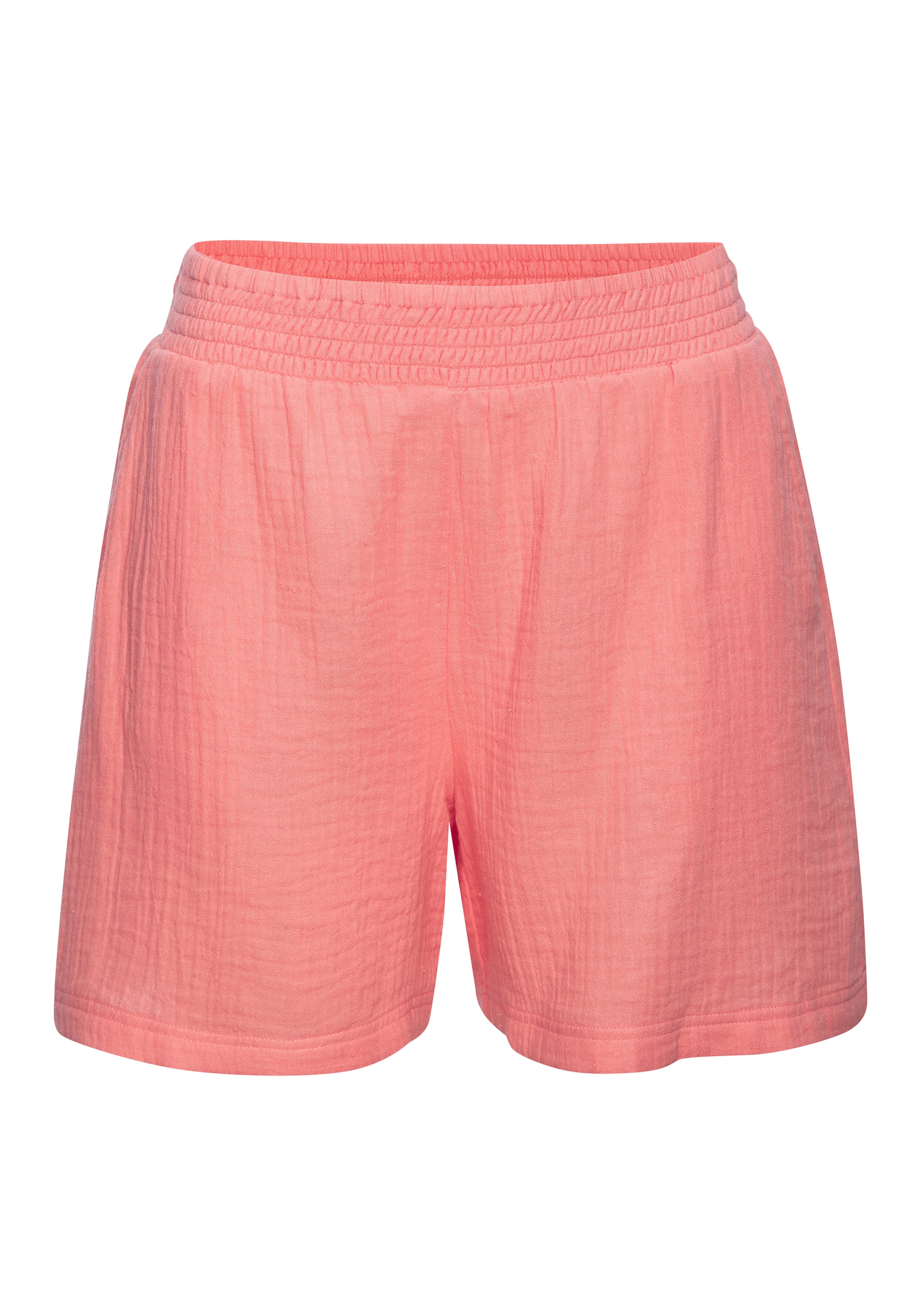 Beachtime Webshorts »aus sommerlicher Musselinware«  leichte Strandshorts, Sommerhose