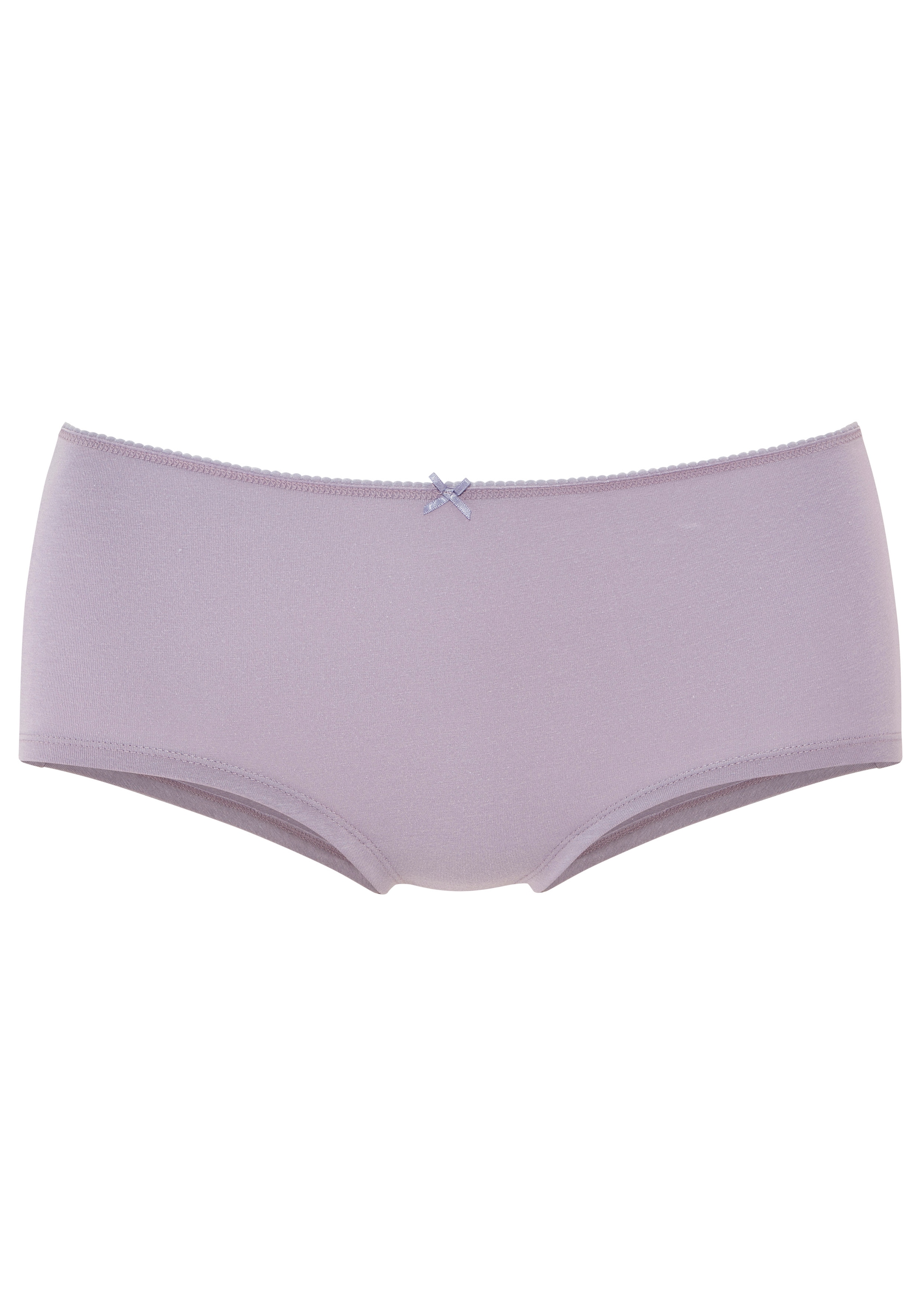 Vivance Panty mit kleiner Häkelkante, angenehme Baumwollqualität
