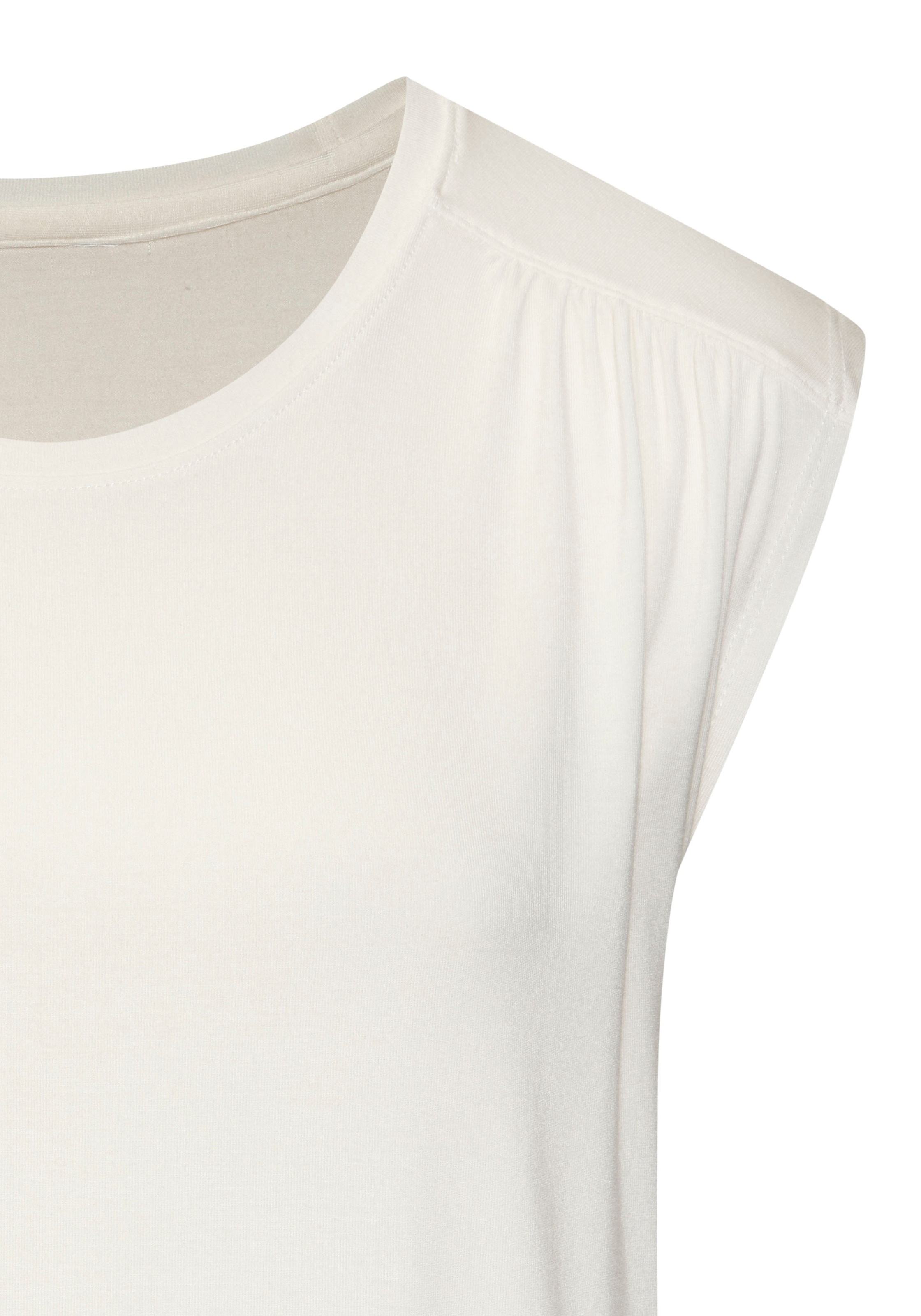 LASCANA Shirttop »mit Schulterraffung«, aus weichem Viskose-Stretch