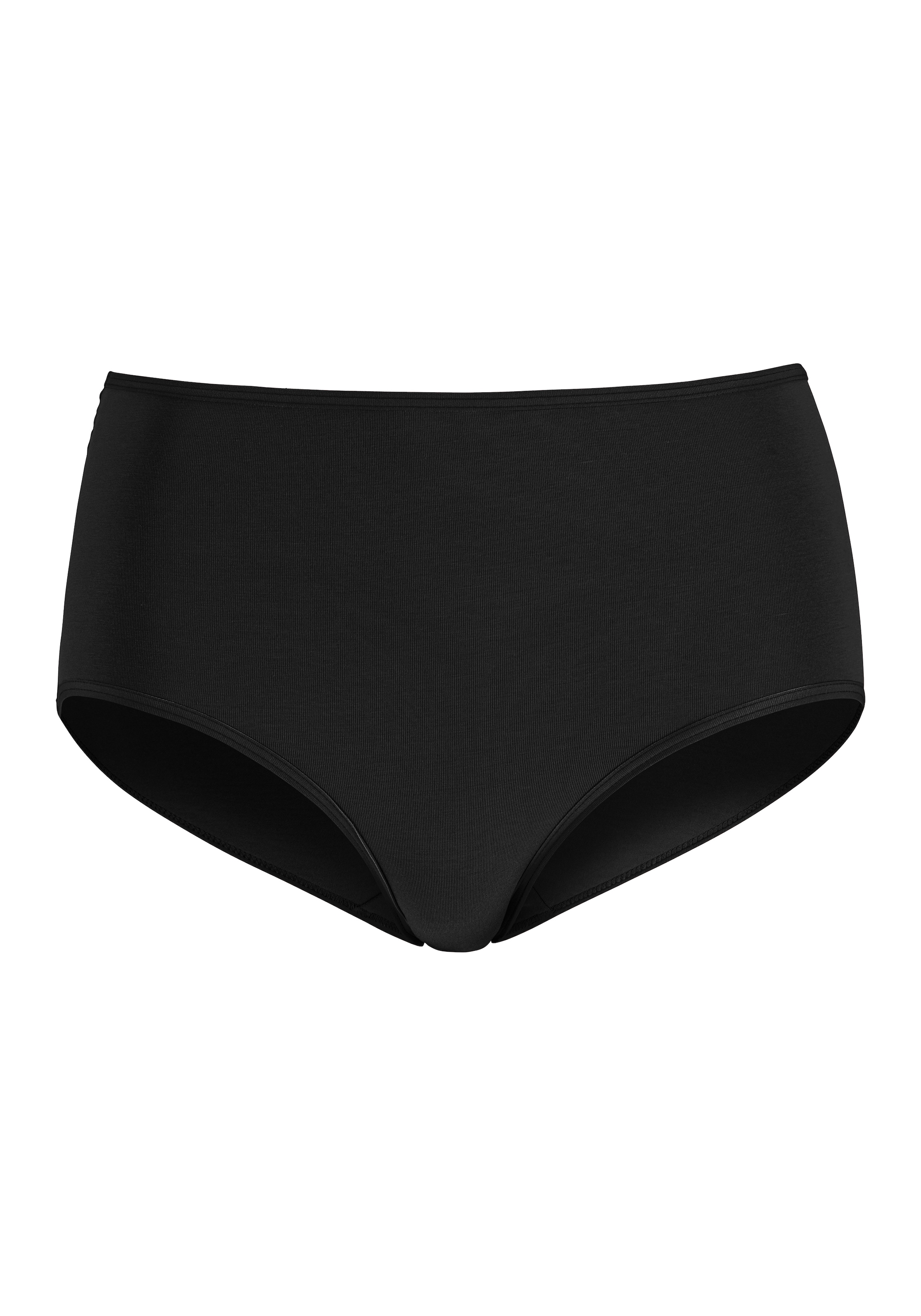 LASCANA Taillenslip, (4er-Pack), aus elastischer Baumwolle
