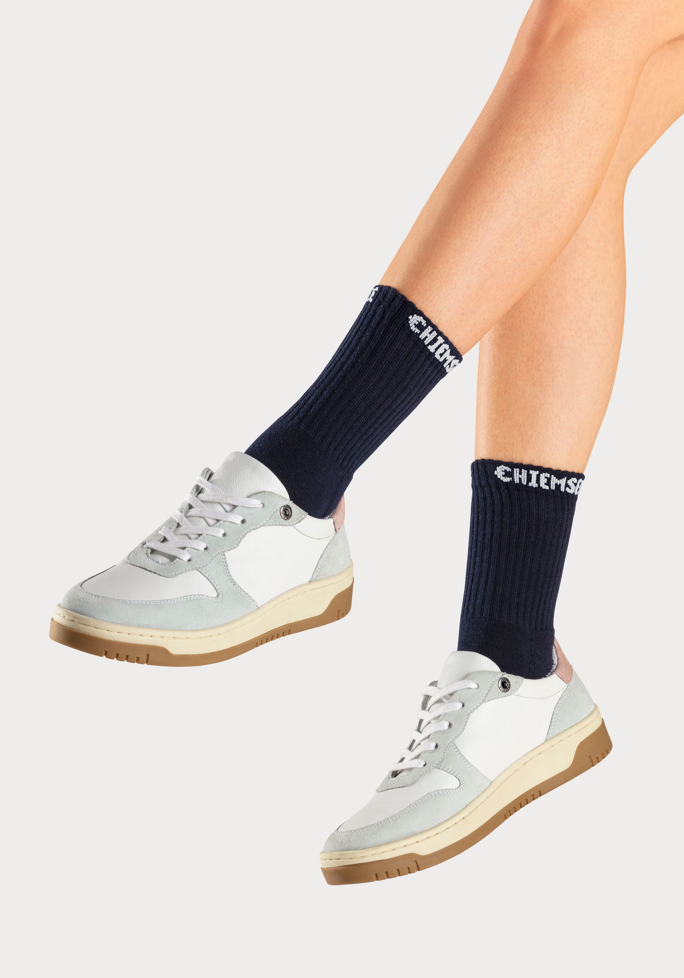 Chiemsee Tennissocken Packung, 6 Paar tlg. mit eingestricktem Markennamen