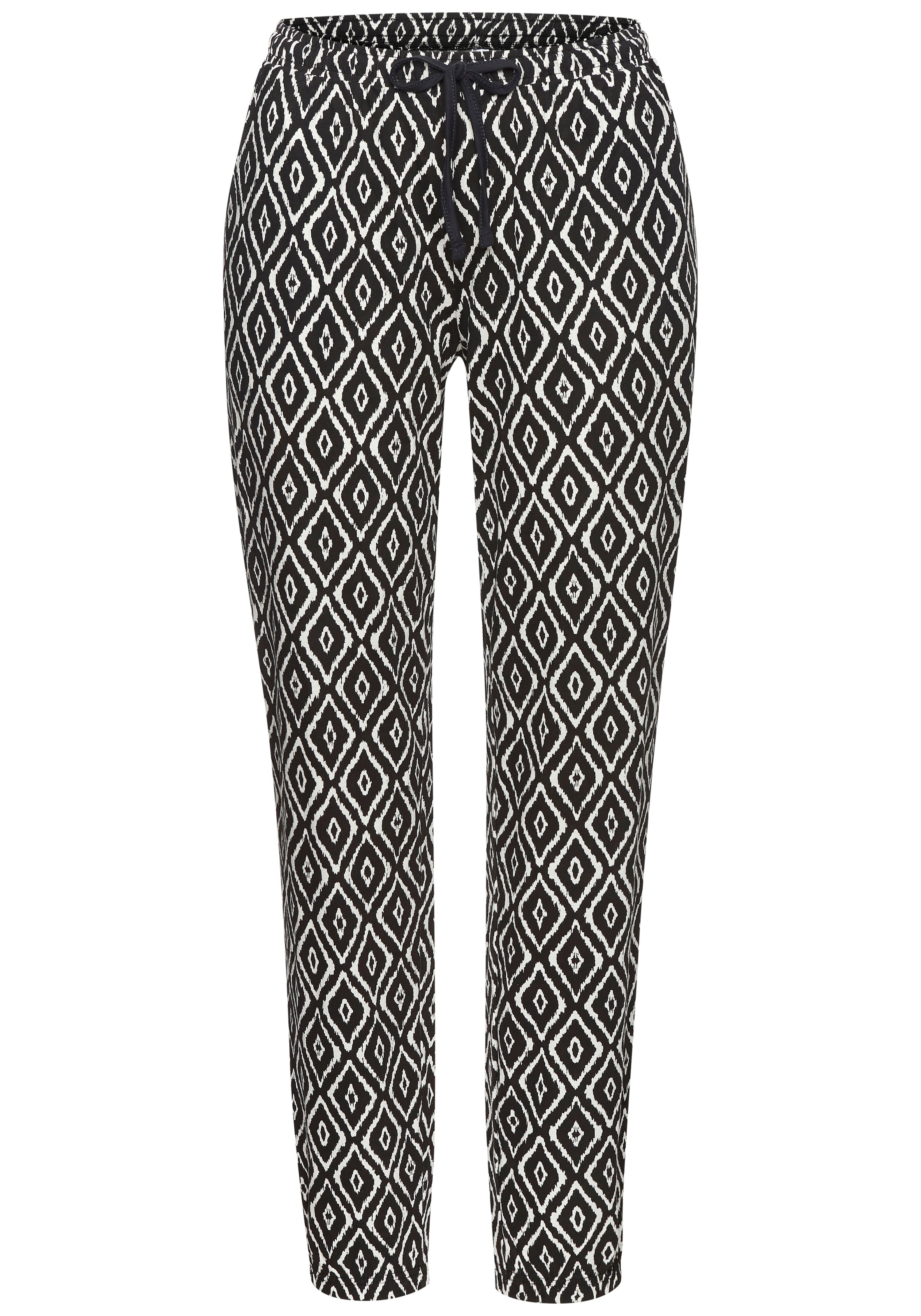 Vivance Dreams Pyjamahose, mit elastischem Hosensaum
