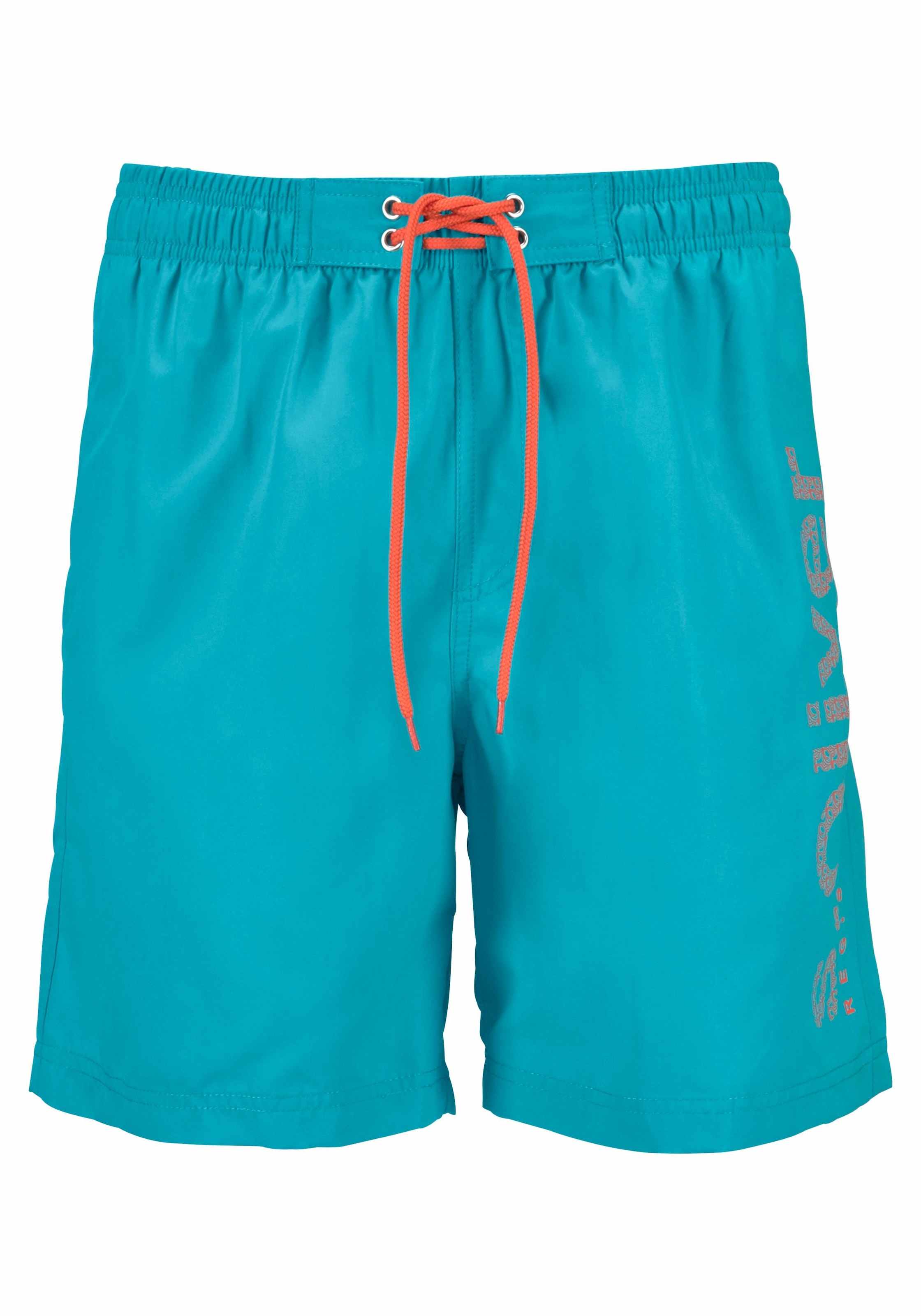 s.Oliver Badeshorts, mit trendigem Logoprint