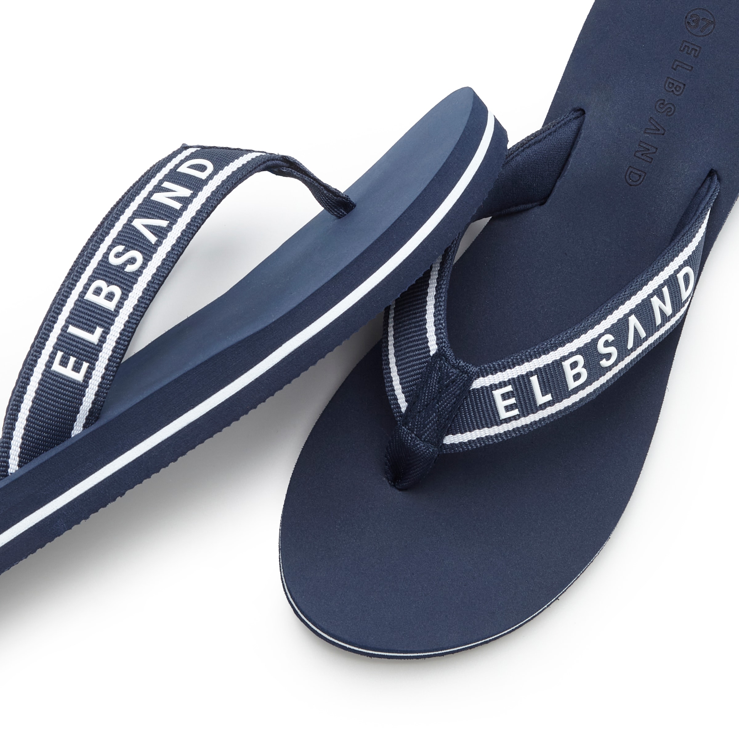 Elbsand Badezehentrenner »Sandale, Badeschuh, Pantolette, Badelatsche, Flip Flop, Badeschlappe«  NEU Zehentrenner mit wasserabweisender und ultraleichter Sohle VEGAN