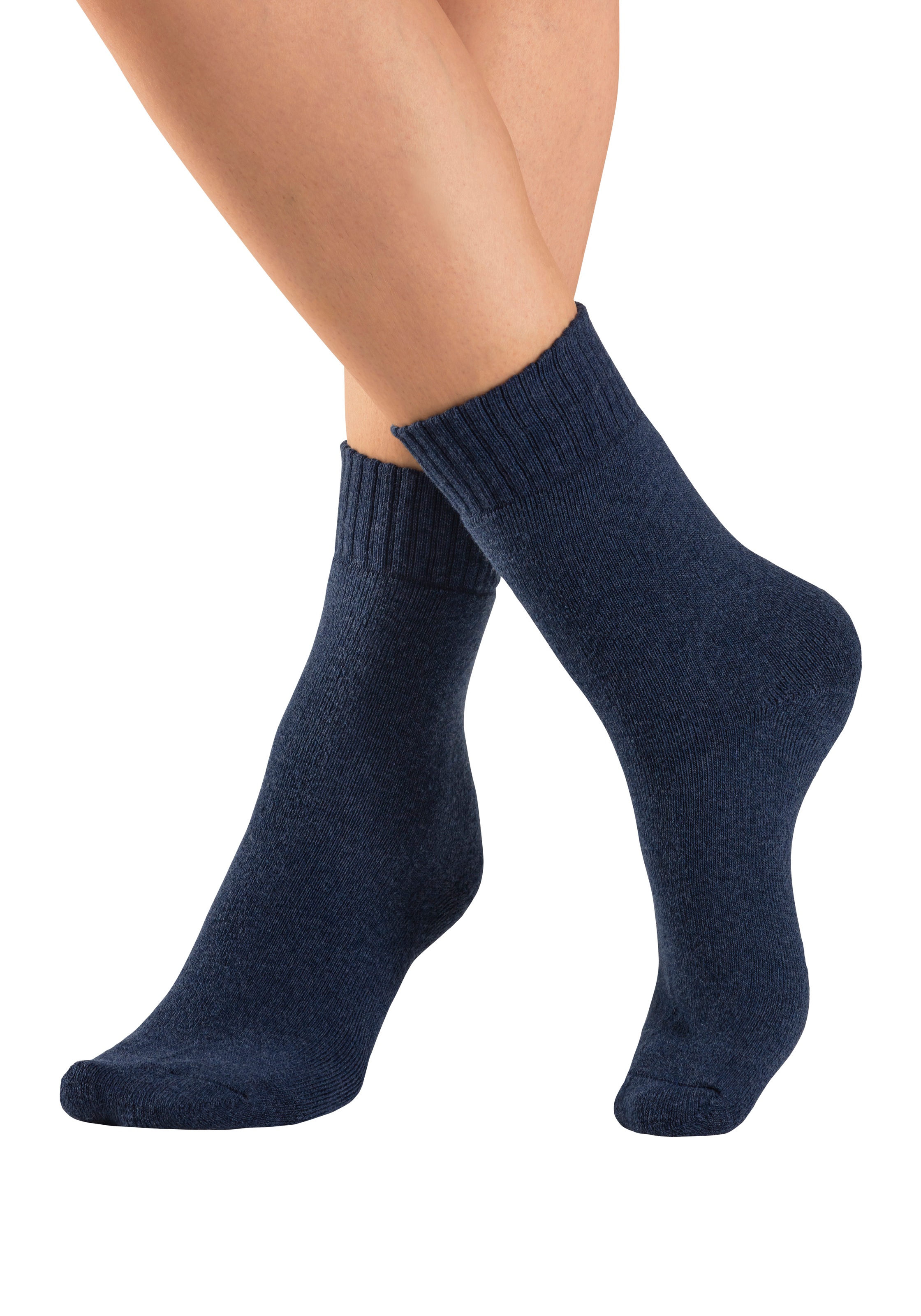 Lavana Basicsocken Packung, 5 Paar tlg. Thermosocken mit Vollfrottee