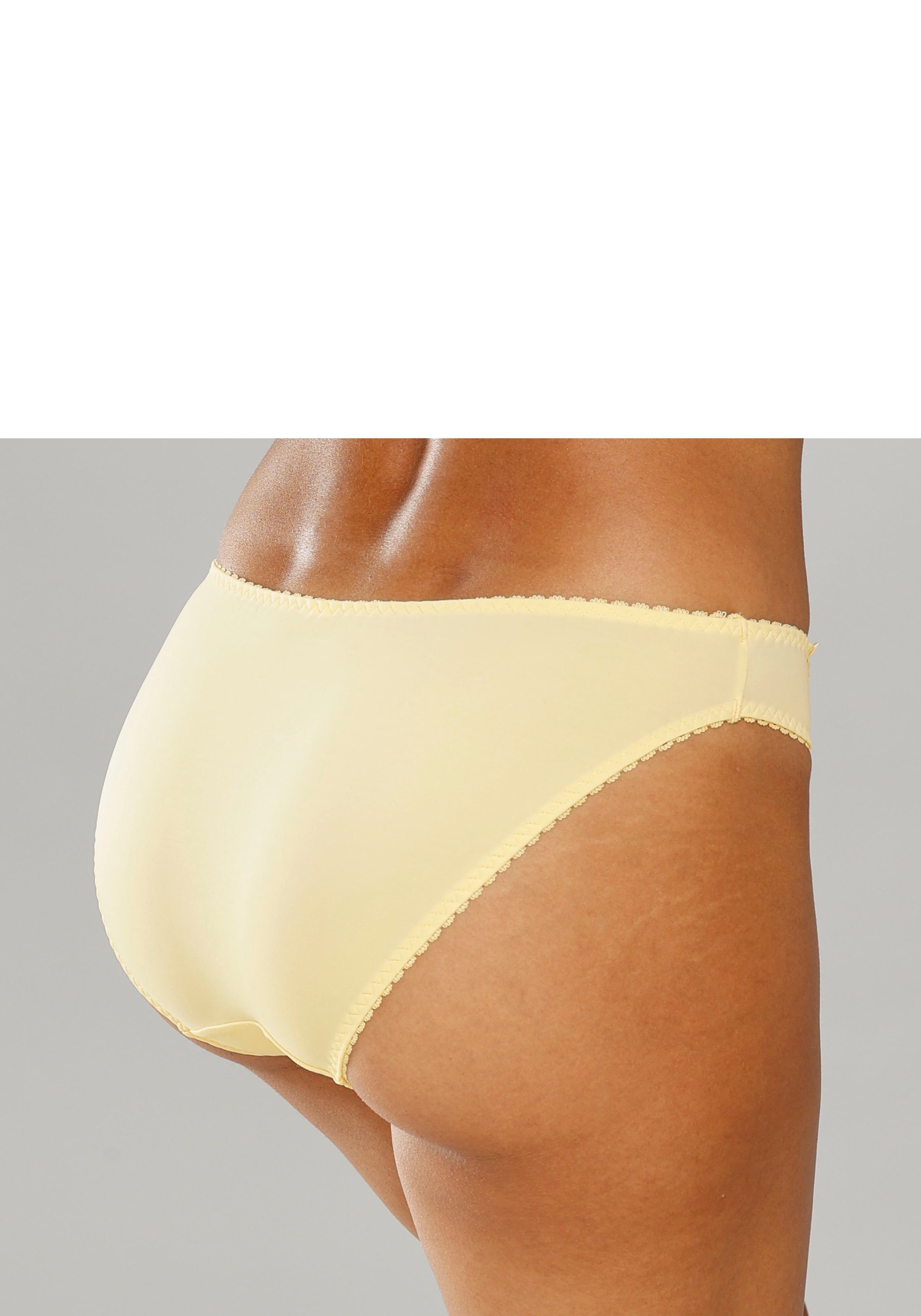 Nuance Slip, (2 St.), mit Spitzeneinsatz vorne