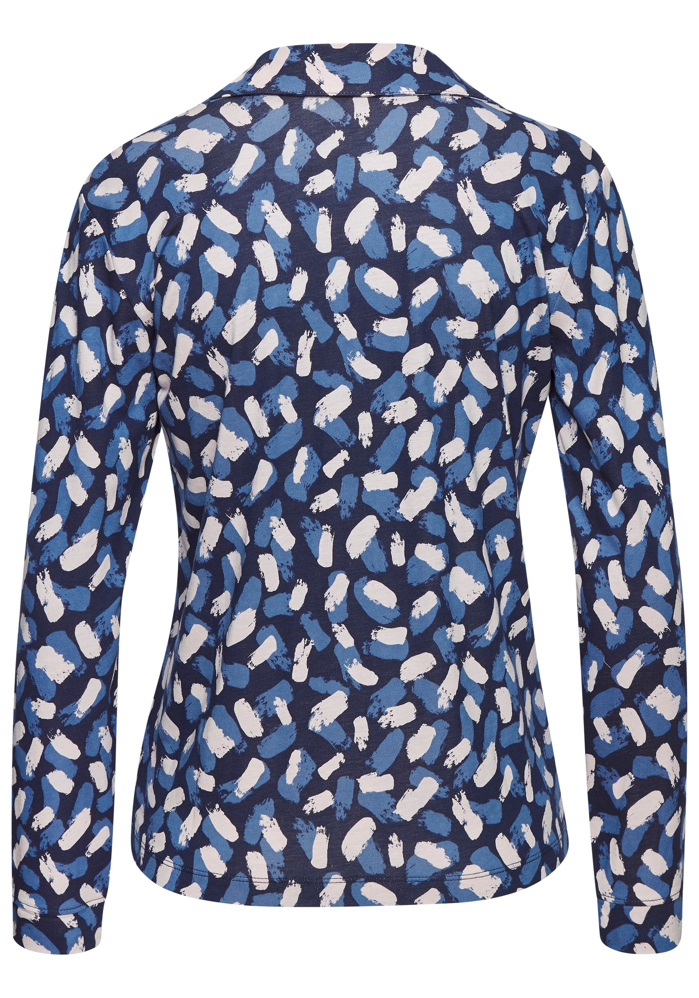 s.Oliver Pyjamaoberteil Mit schönem Alloverdruck