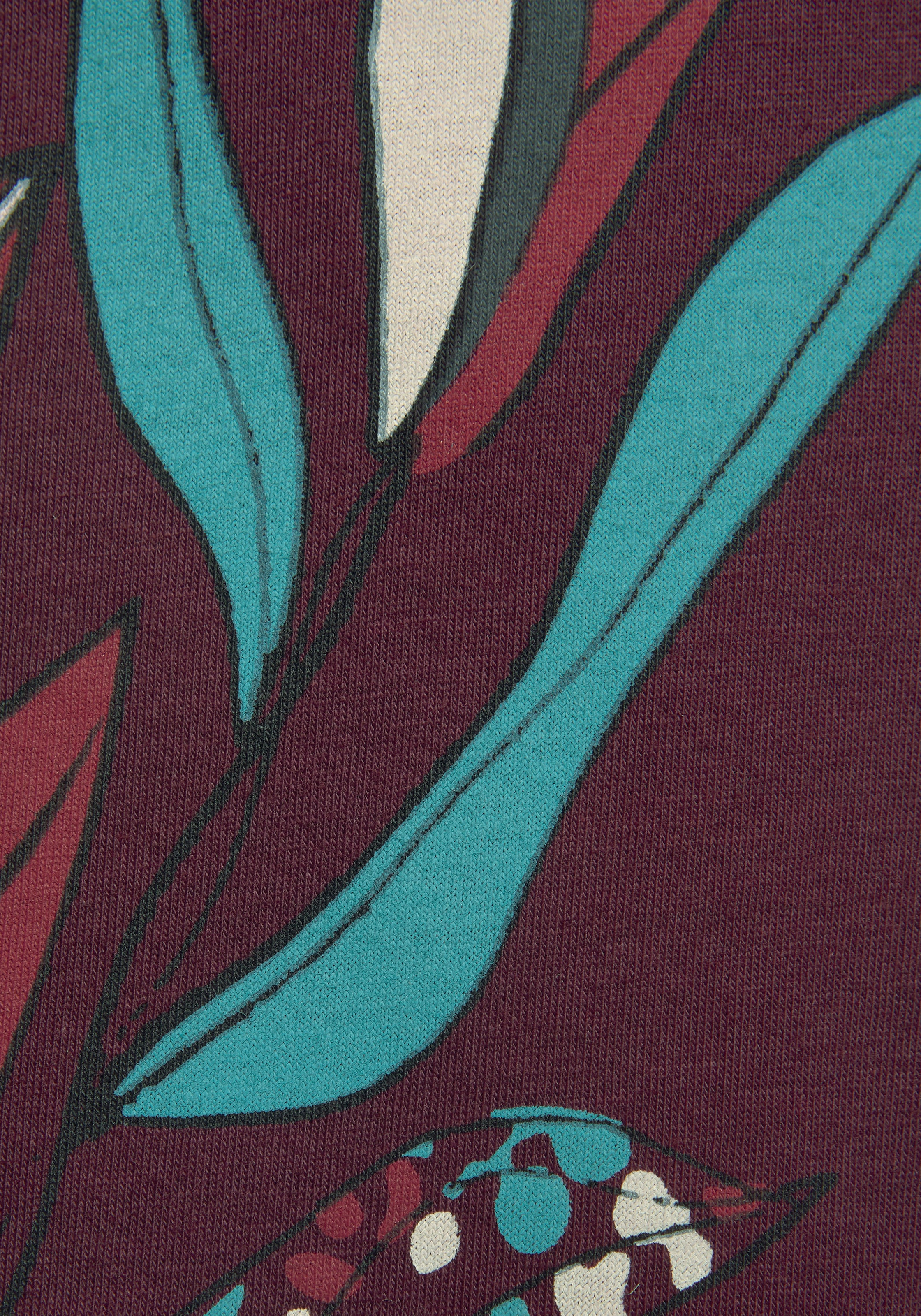 s.Oliver Pyjamahose, mit Allover-Druck