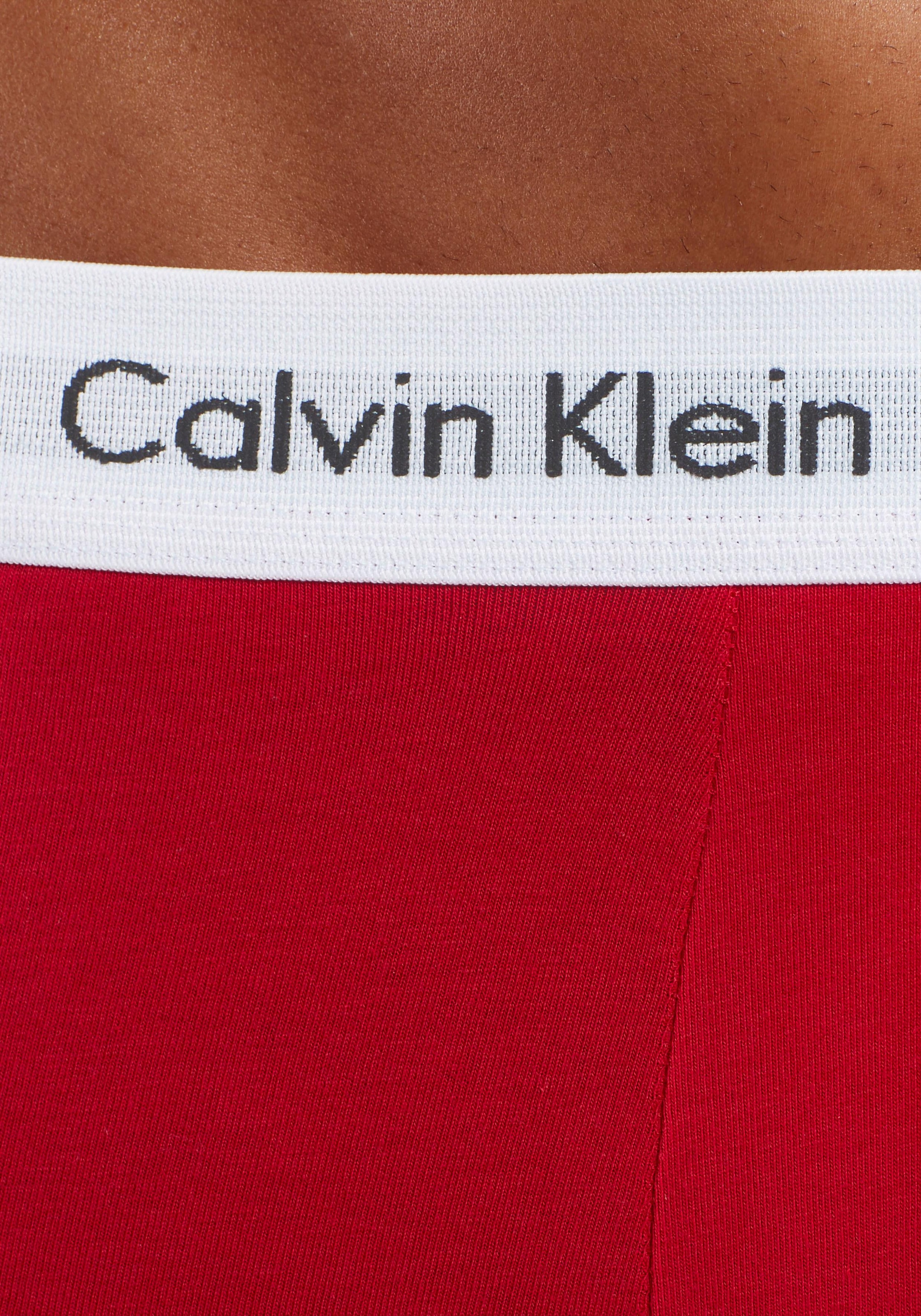 Calvin Klein Underwear Hipster, (3 St.), mit weißem Webbund