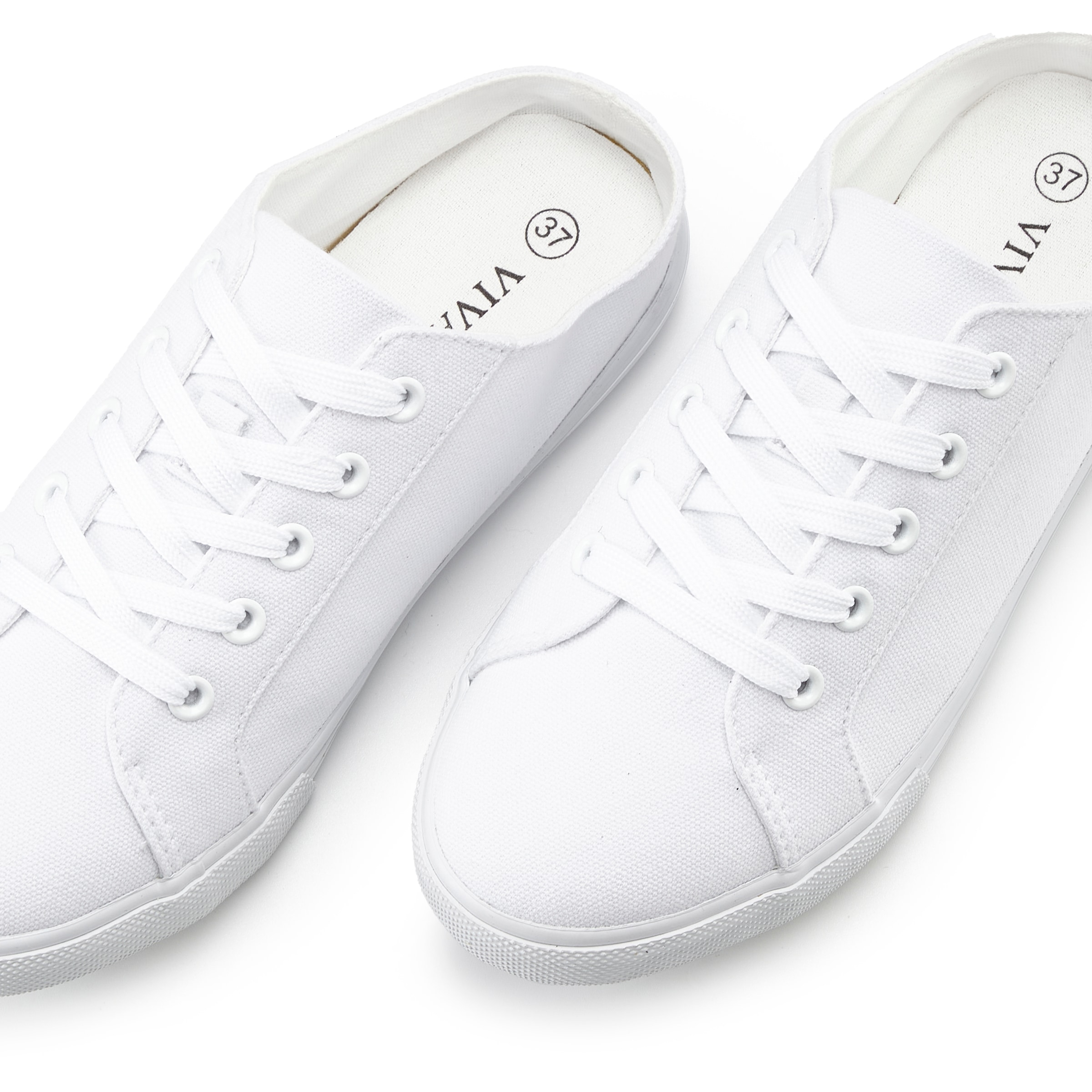 Vivance Sabot »Sneaker, Clog, Slip-On-Sneaker,«  zum Reinschlüpfen mit Schnürung VEGAN