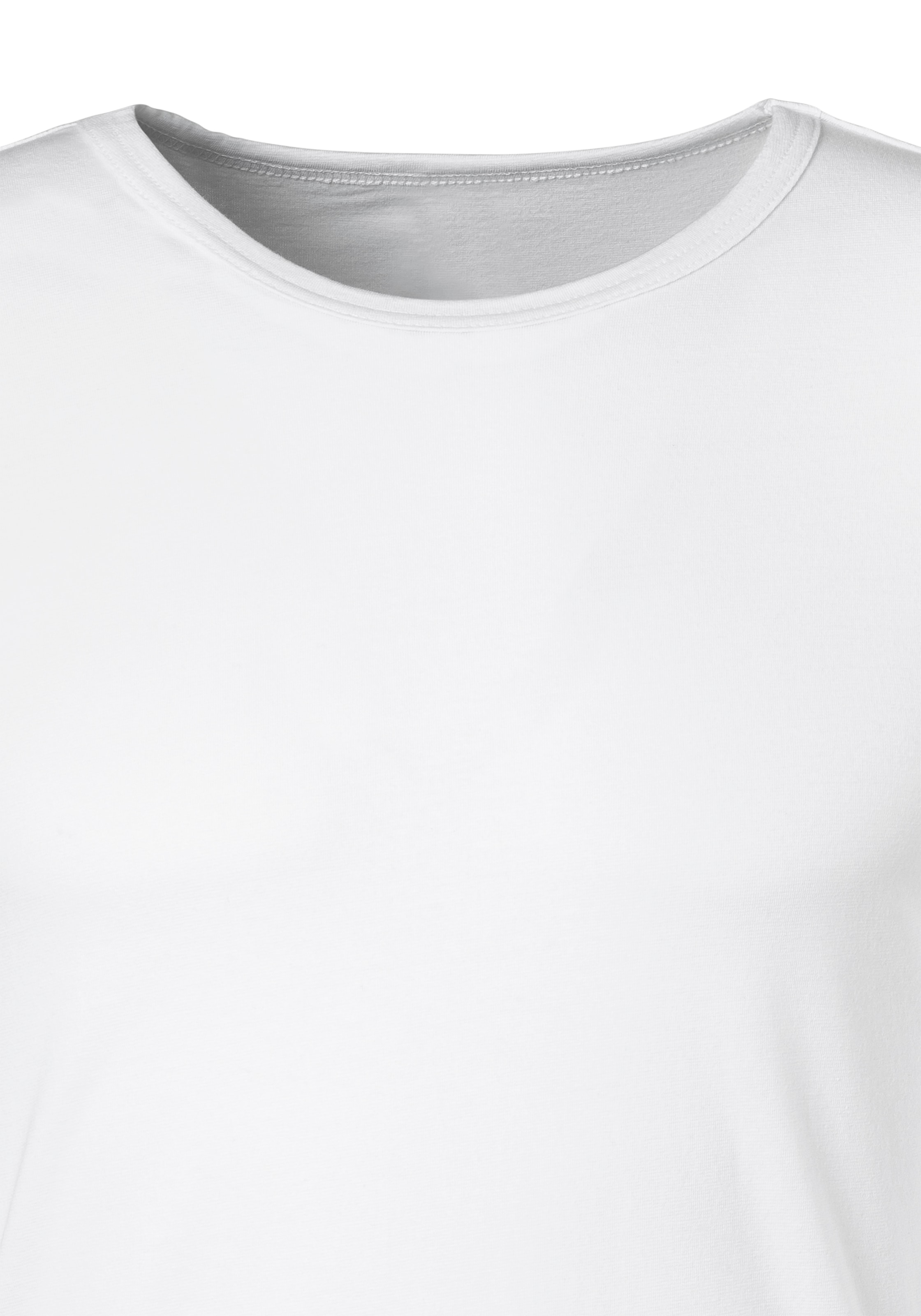 H.I.S Langarmshirt, (Packung, 2er-Pack), Doppelpack Unterziehshirt aus Baumwoll-Mix