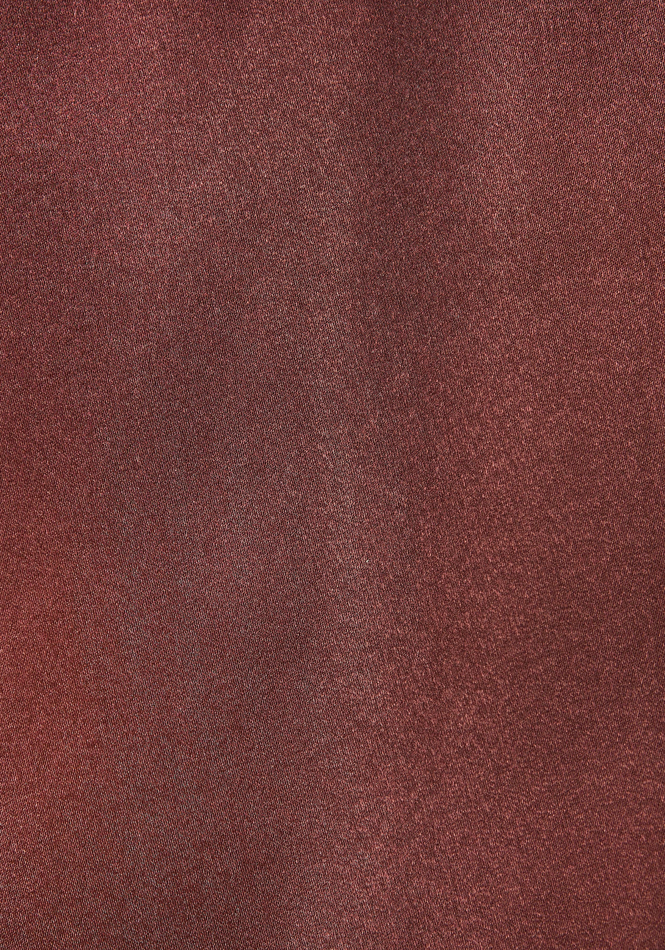 LASCANA Blusentop aus Satin, elegantes Top