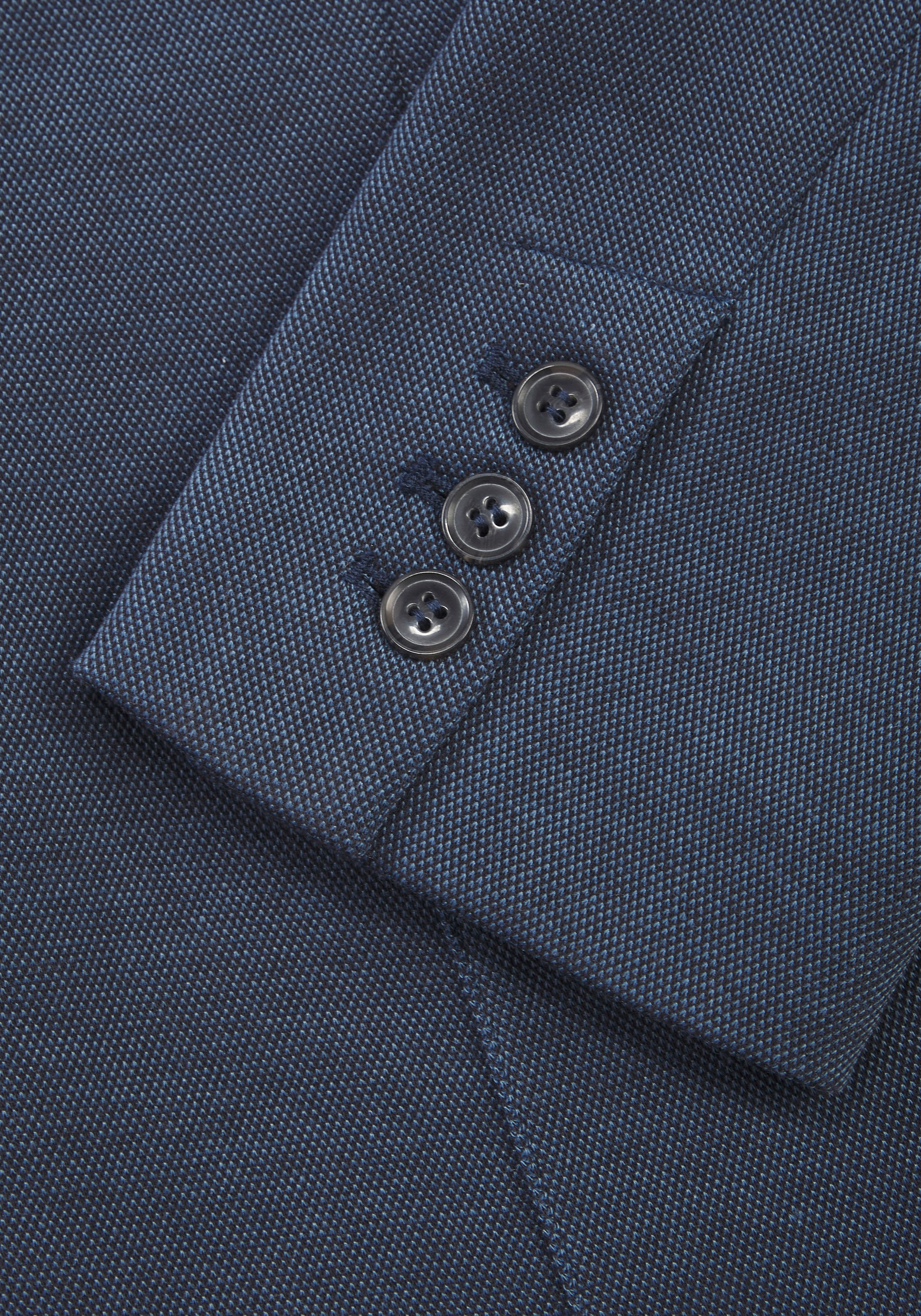 John Devin Sakko »aus elastischer Jersey Pikee-Qualität« lässiges Stretchsakko mit dezentem Muster