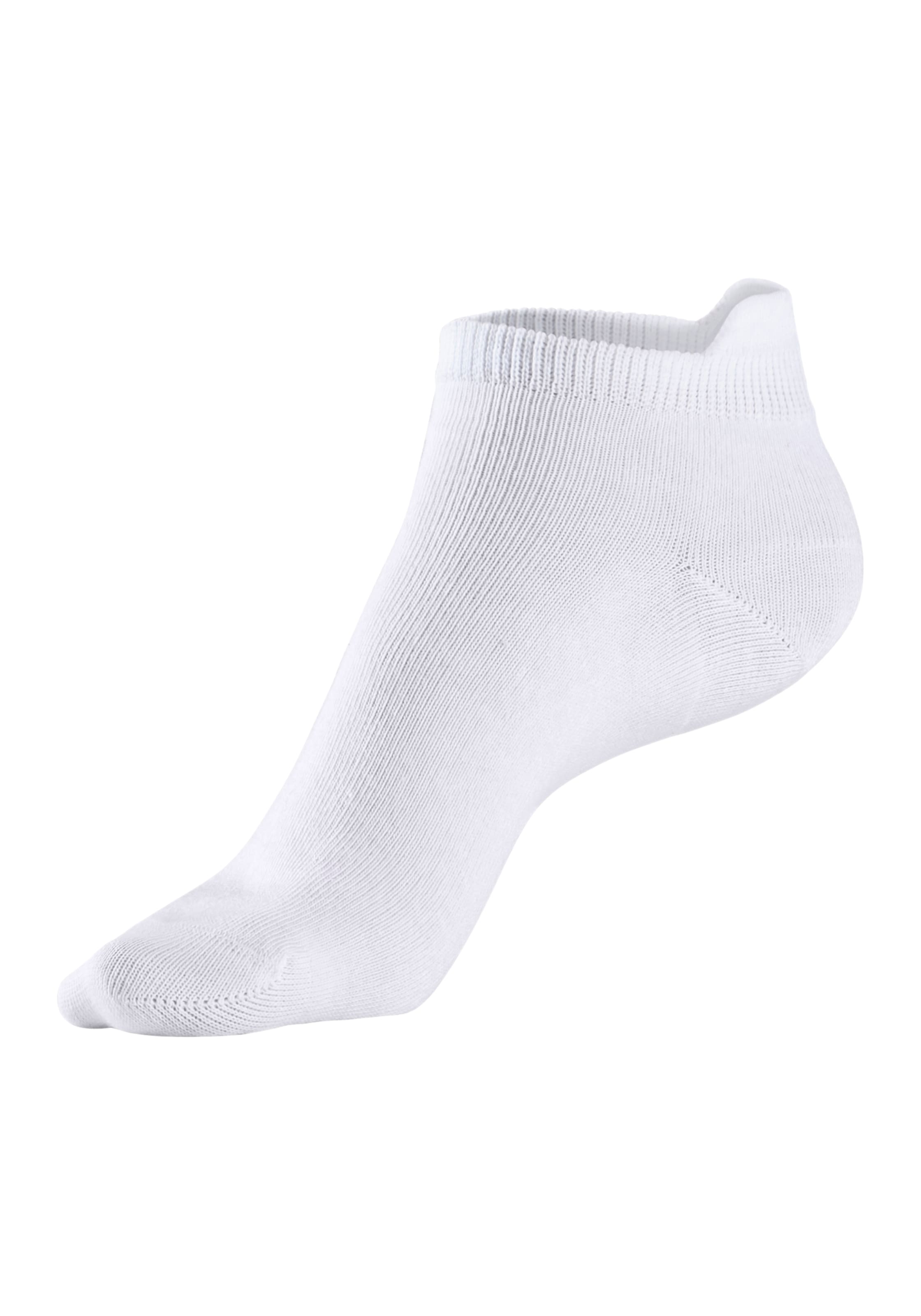 H.I.S Sneakersocken Packung, 8 Stk. tlg. mit verlängertem Bündchen hinten