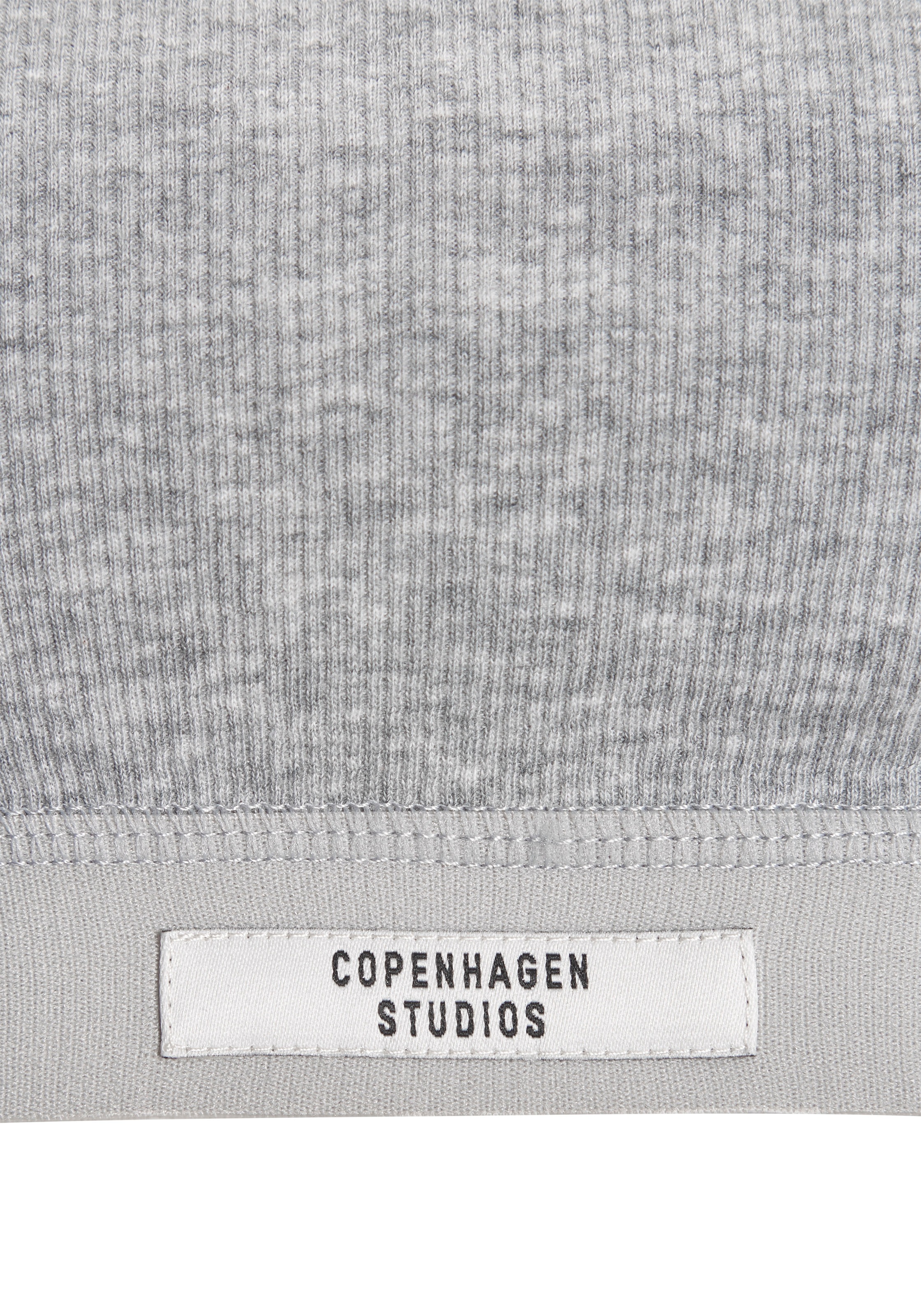 Copenhagen Studios Bustier aus elastischer Baumwoll-Ripp-Qualität