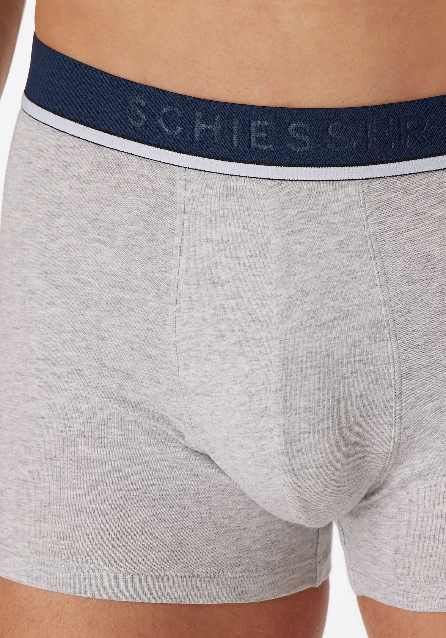 Schiesser Boxer »95/5« 3er-Pack,  mit sportlichem Logo-Webgummibund