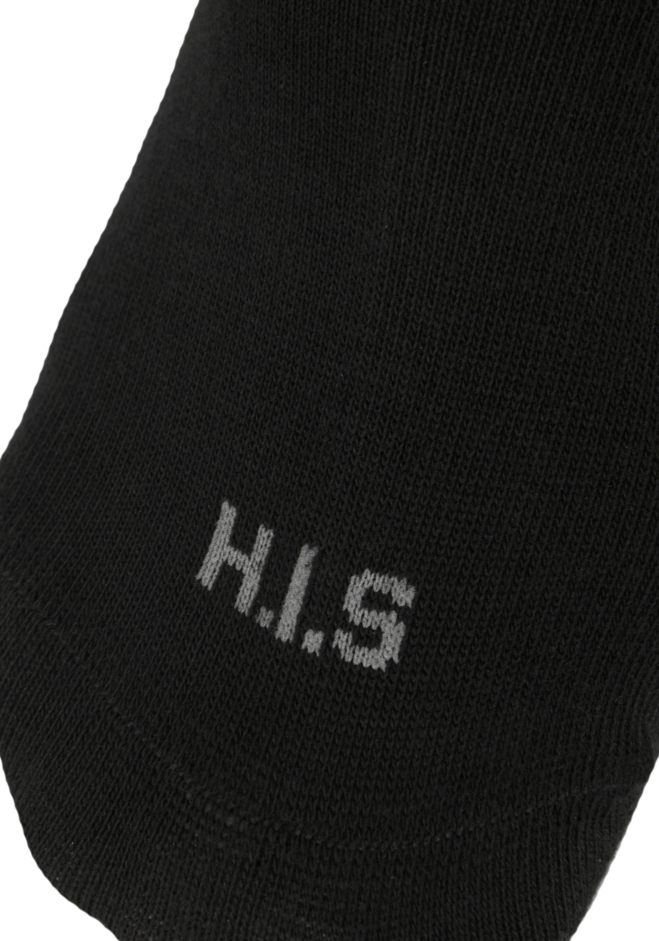 H.I.S Kurzsocken Packung, 6 Paar tlg. unifarben und meliert in einer Packung