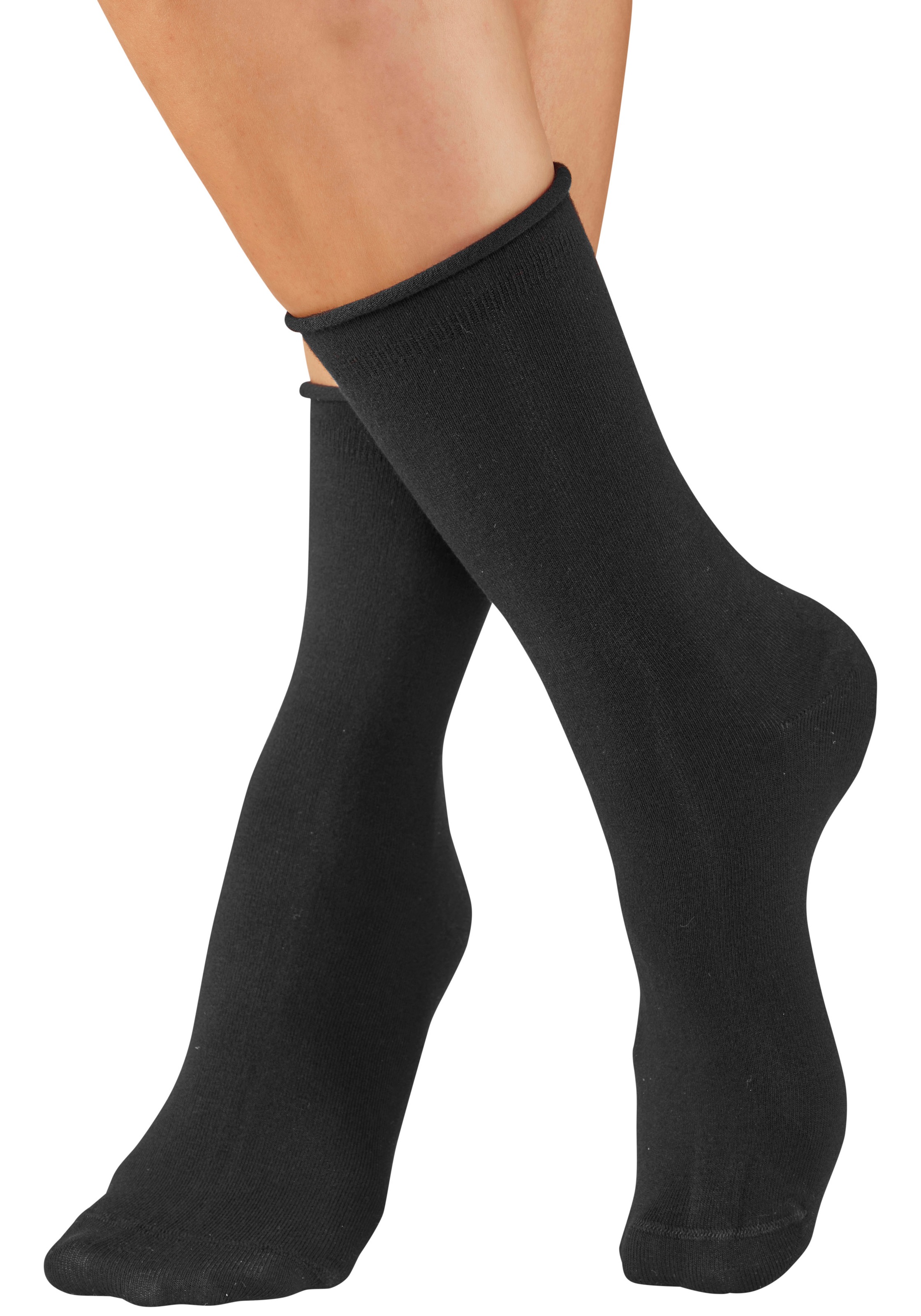 H.I.S Basicsocken Packung, 3 Paar tlg. mit extra weicher Viskose