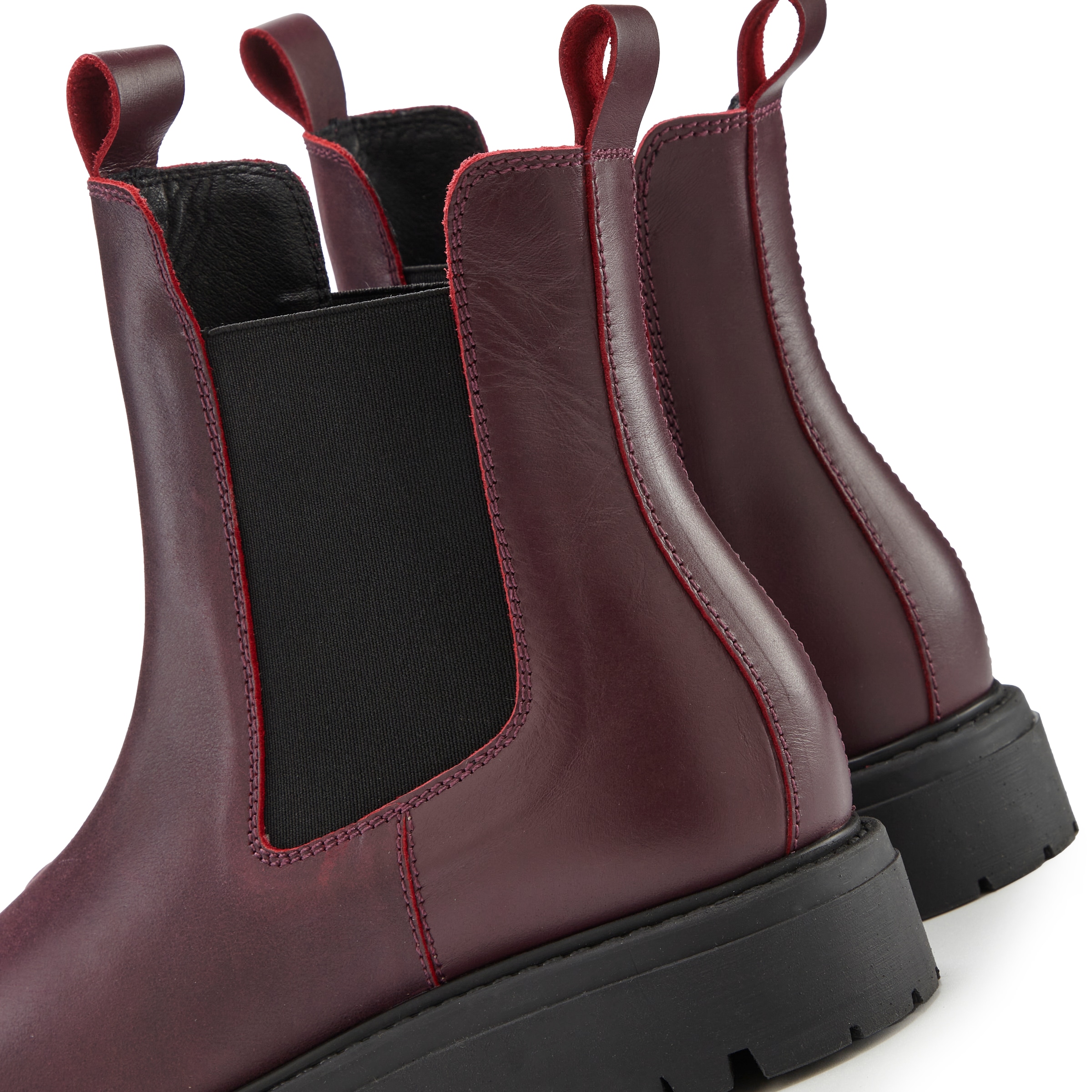 Elbsand Stiefelette  Chelseaboots, Schlupfstiefel, Bikerboots aus Leder