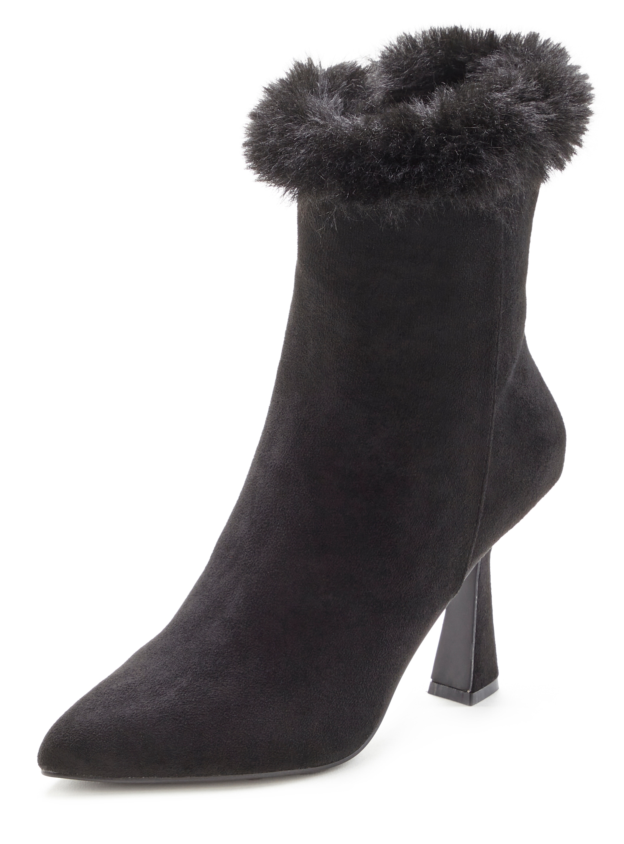 LASCANA Belle Affaire High-Heel-Stiefelette »Ankleboots mit Reißverschluss,«, Spule Absatzschuh