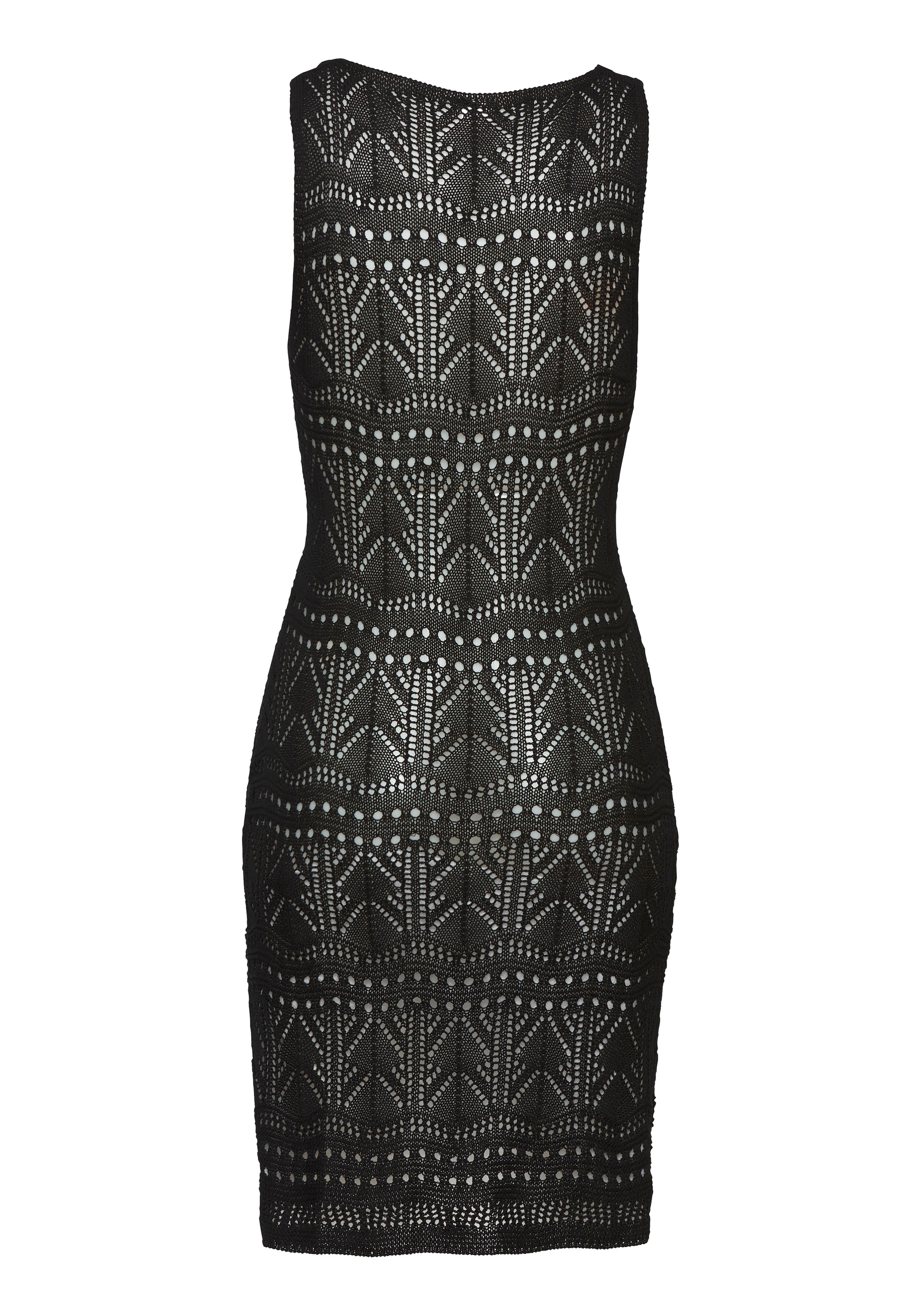 s.Oliver Strickkleid, mit Ajourmuster