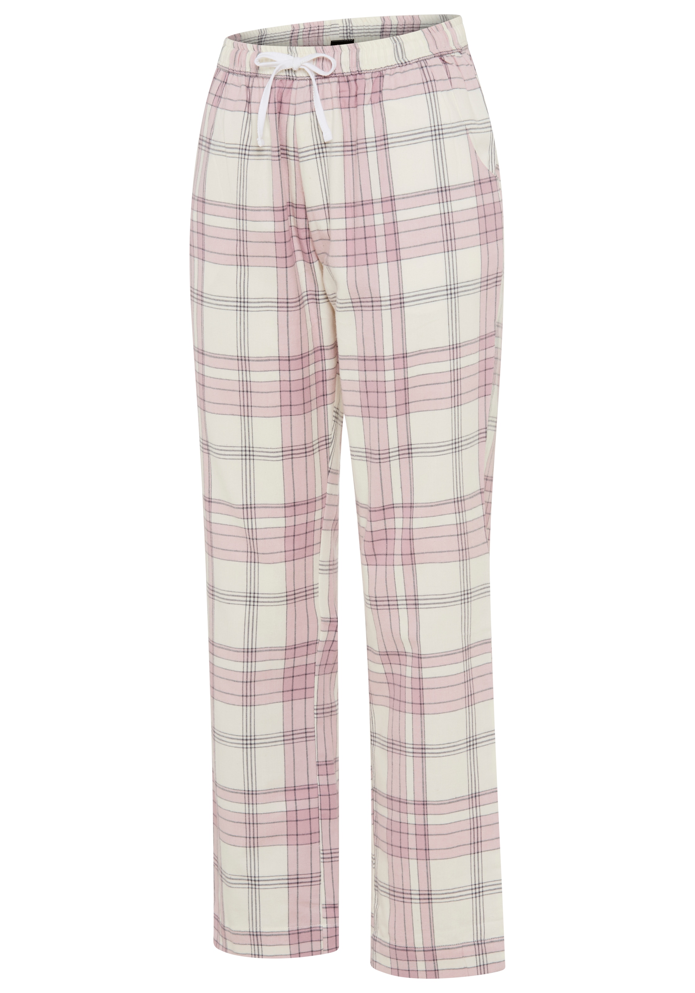 Vivance Dreams by Lascana Pyjama Set, 2 mit garngefärbten Karos