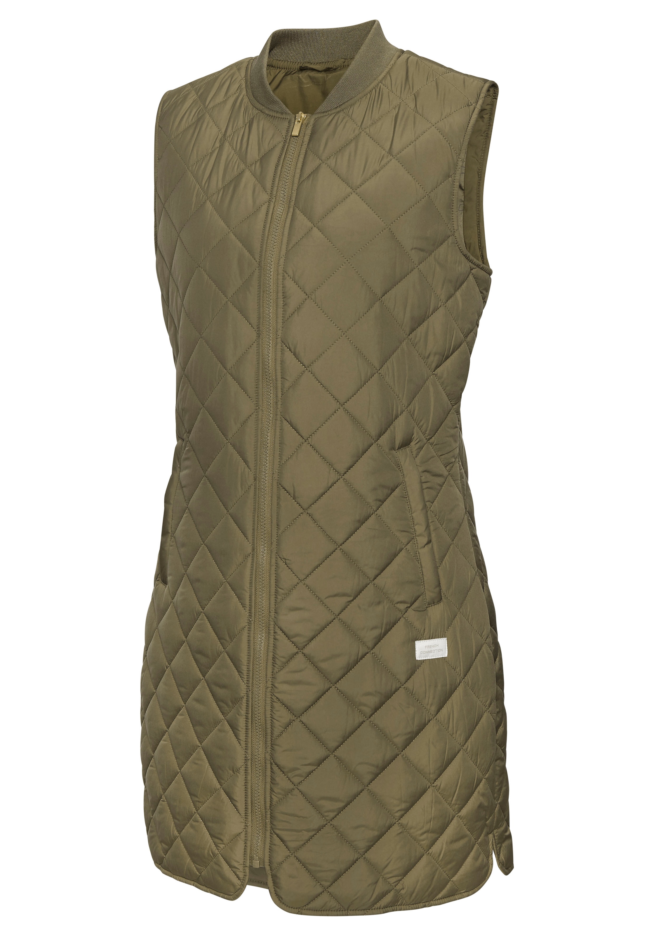 French Connection Longweste , mit weit geschnittene Schultern
