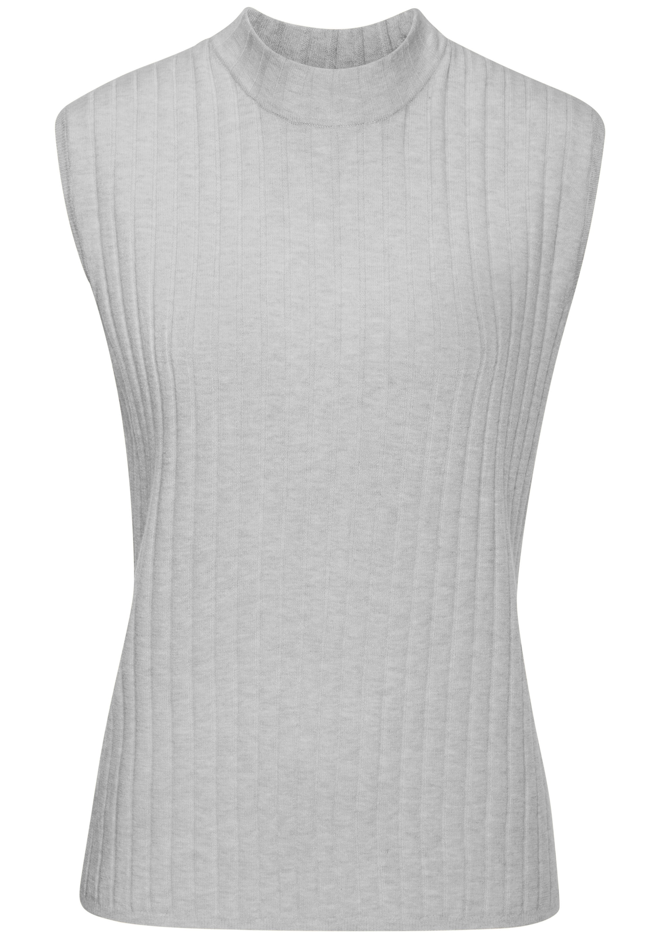 French Connection Stricktop, mit kleinem Stehkragen, Loungewear