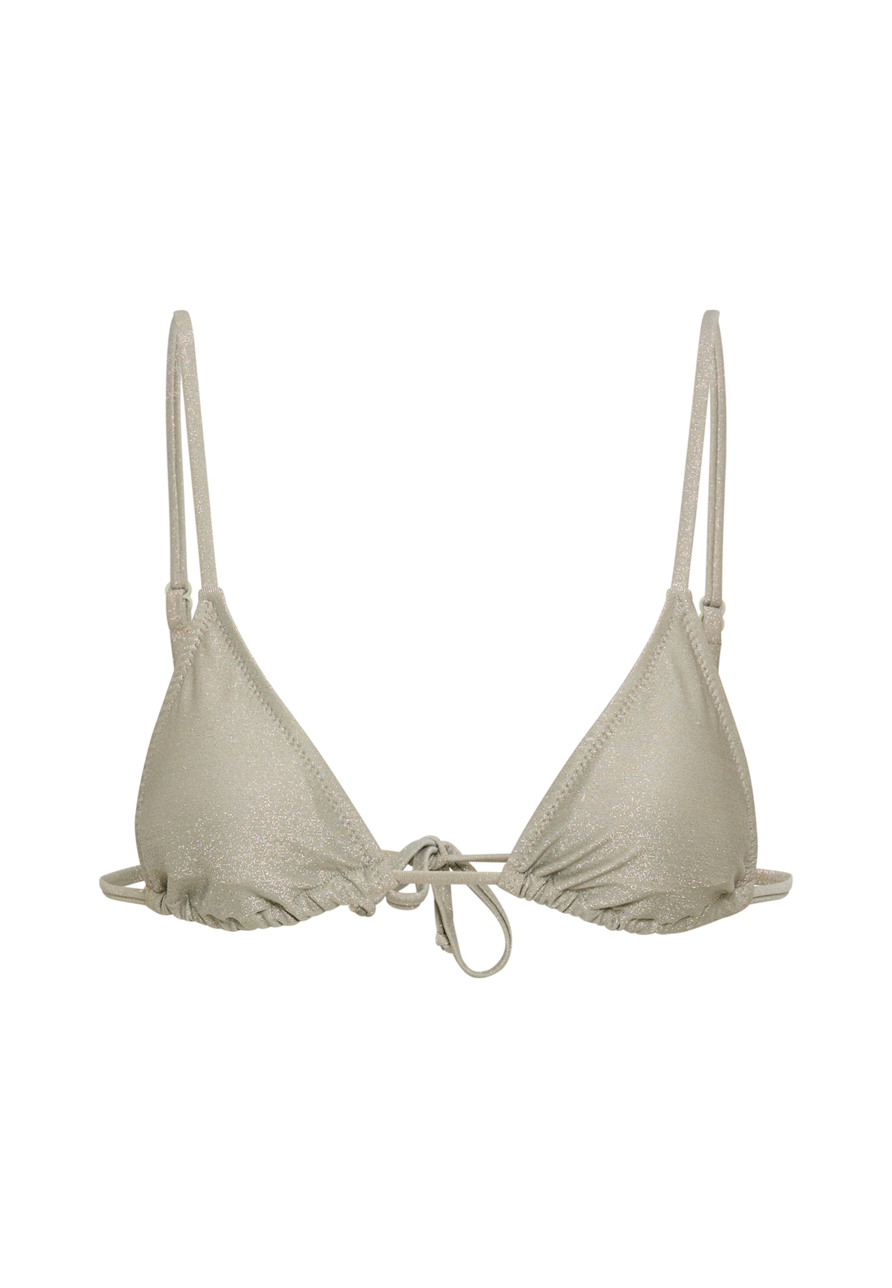 LSCN by LASCANA Triangel-Bikini-Top »Gladys« in trendiger Glitzeroptik