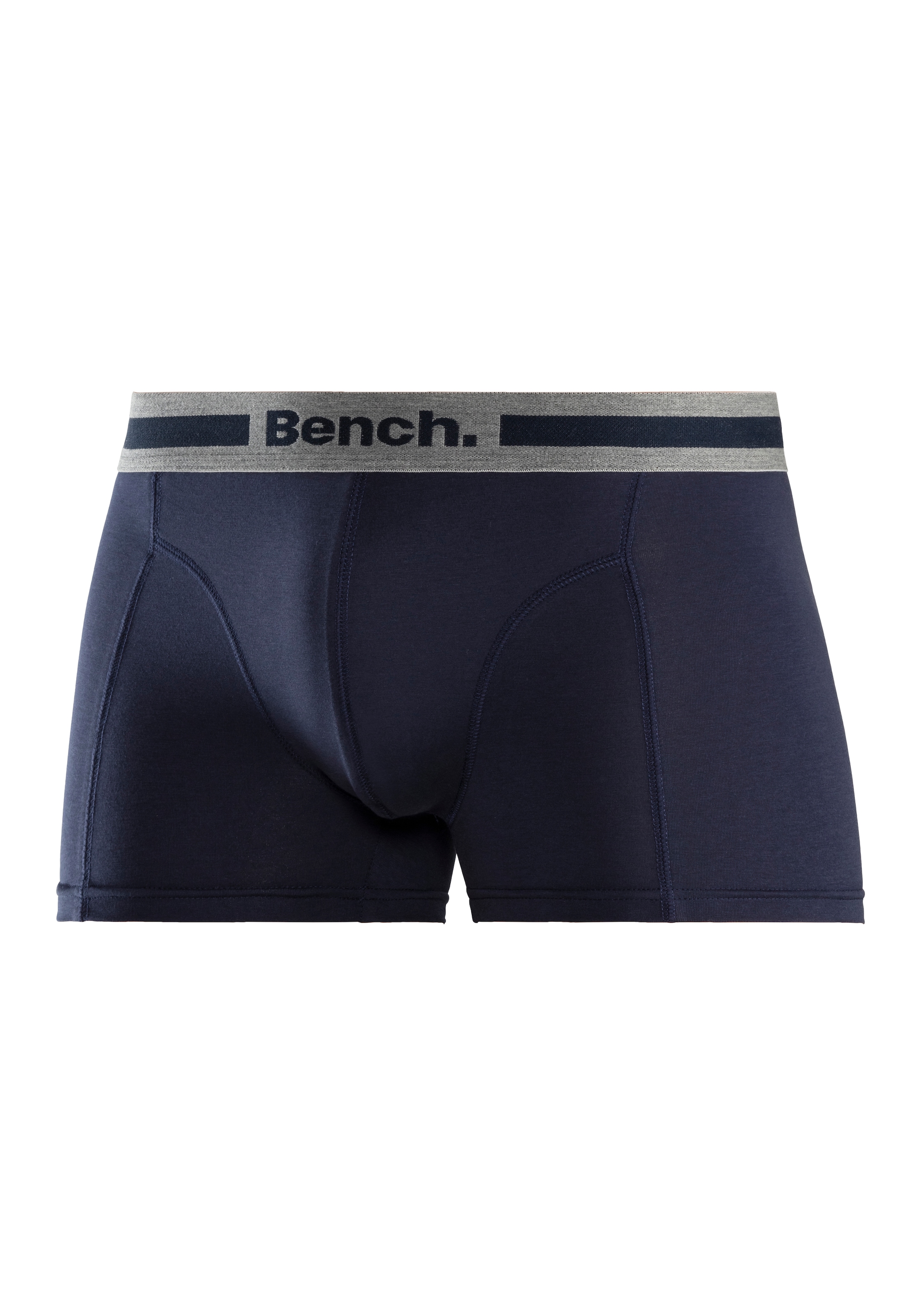 Bench. Boxer »Boxershorts für Herren«, (Packung, 4 St.), Unterhosen mit Overlock-Nähten vorn