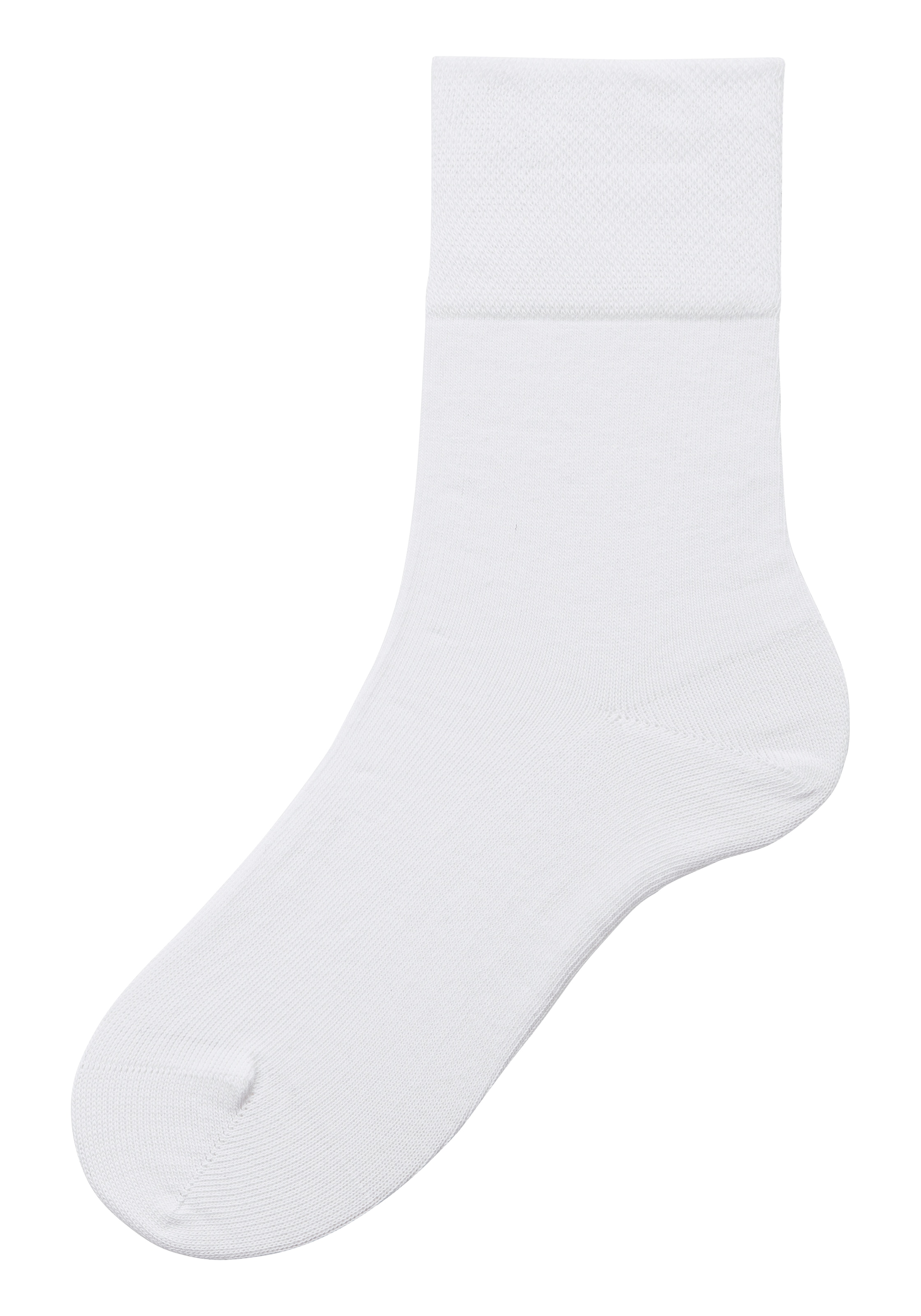 H.I.S Socken, (Packung, 6 Paar), mit Komfortbund auch für Diabetiker geeignet
