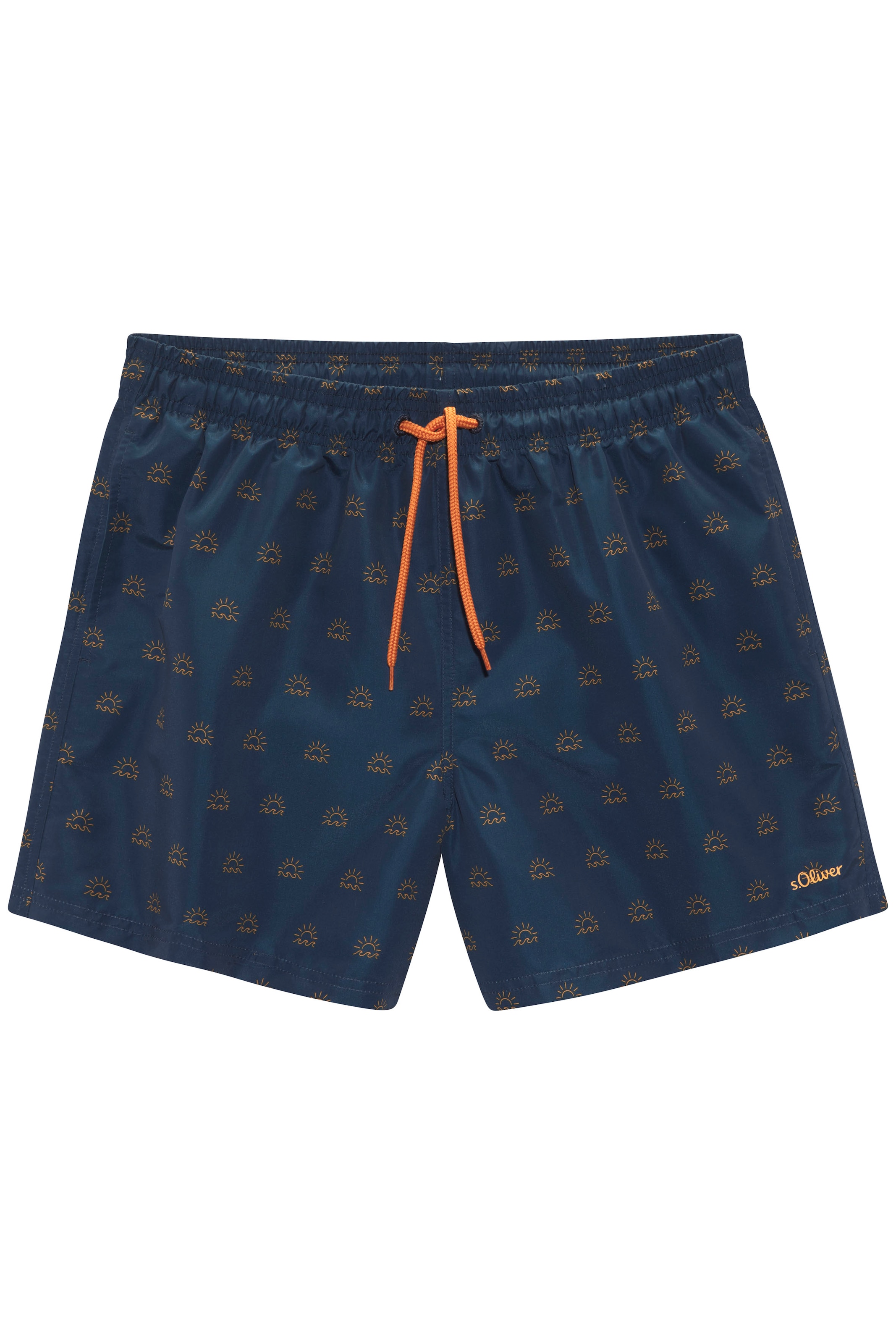 s.Oliver Badeshorts, mit modischem Alloverprint