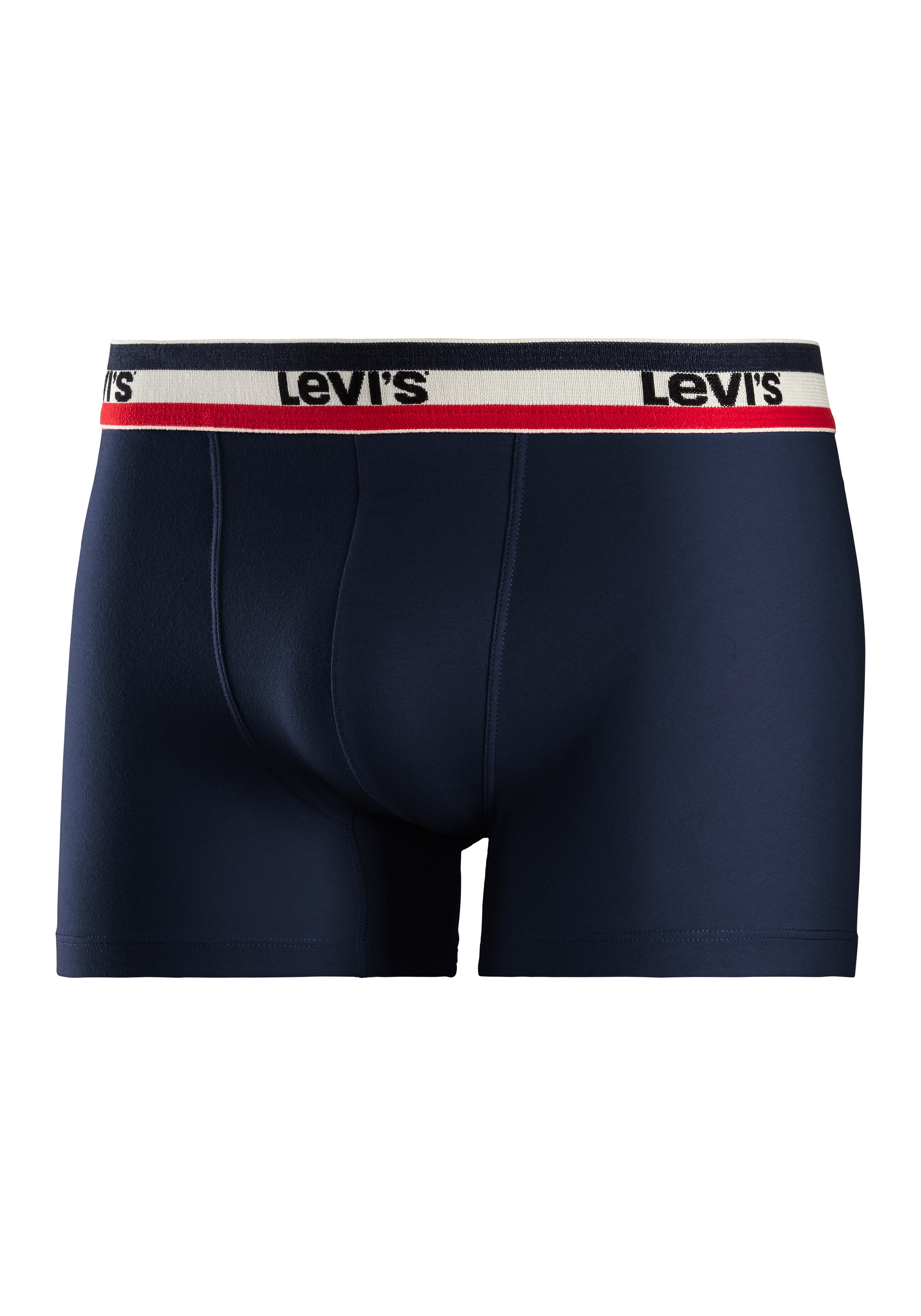 Levi's® Boxer Packung, 3er-Pack,  mit kontrastierendem Logo-Bund