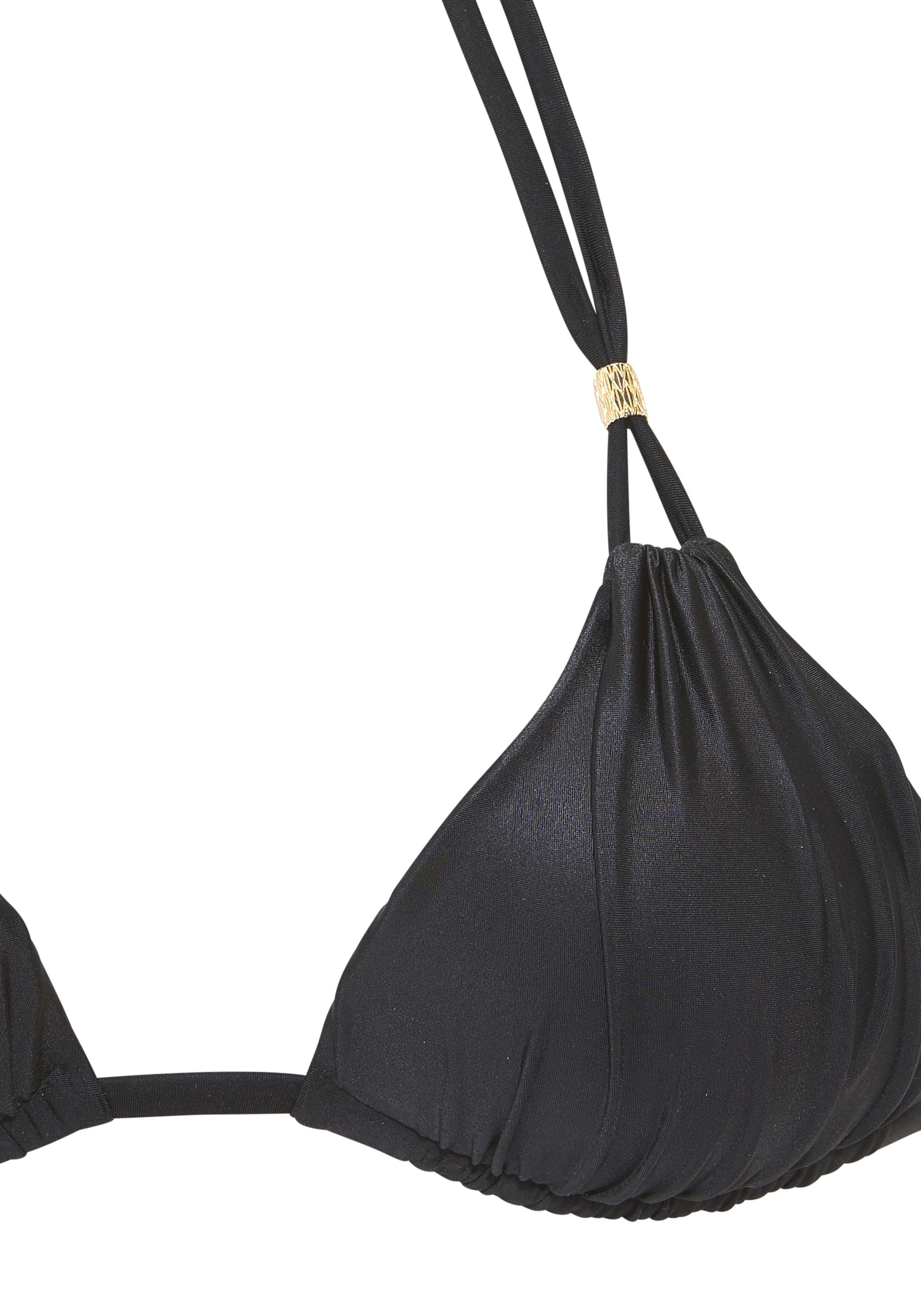 Bruno Banani Triangel-Bikini aus edel glänzender Ware