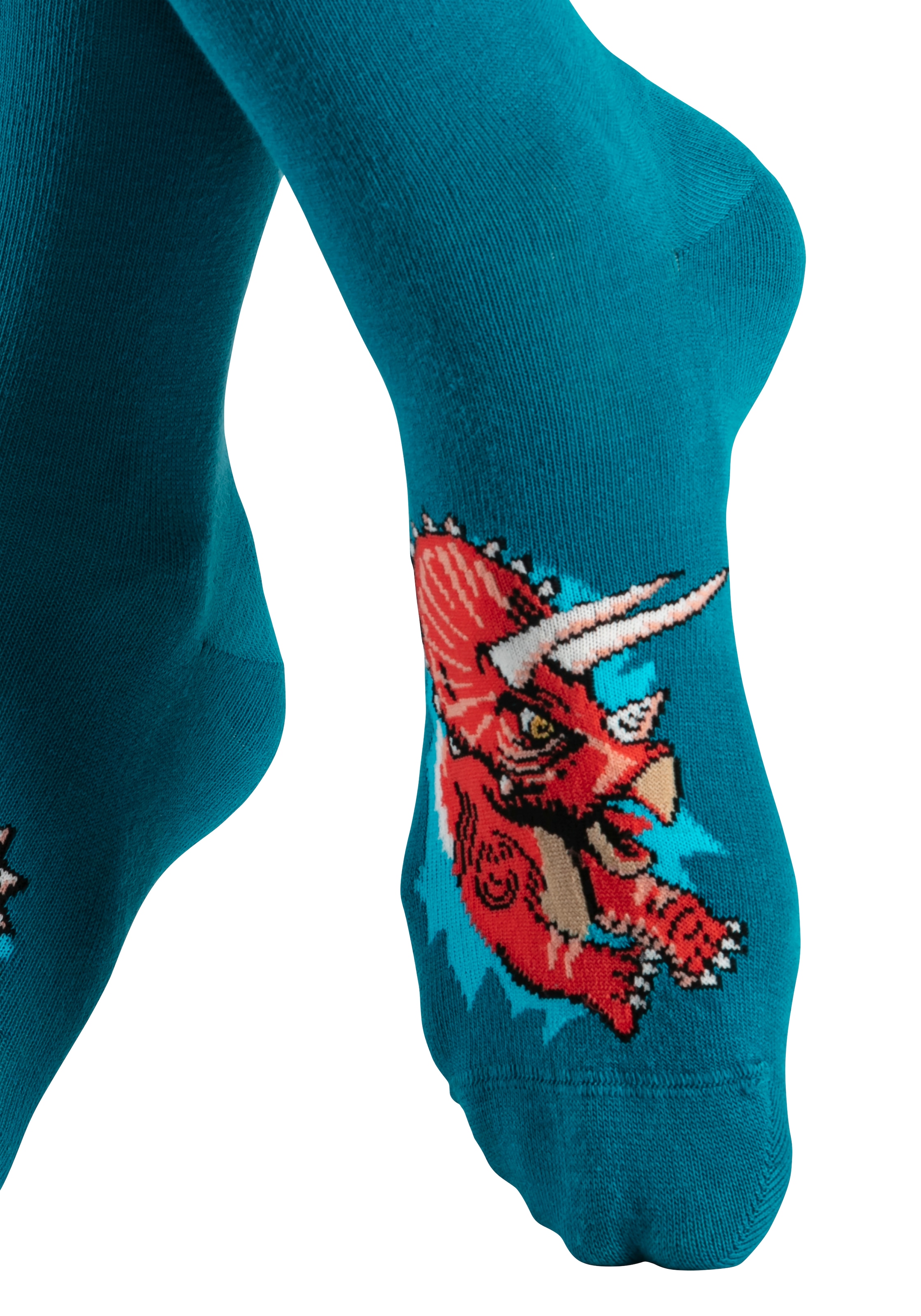 H.I.S Socken »Kinder und Jugendliche Motivsocken« Packung, 5 Stk. tlg. mit Dinosauriermotiven