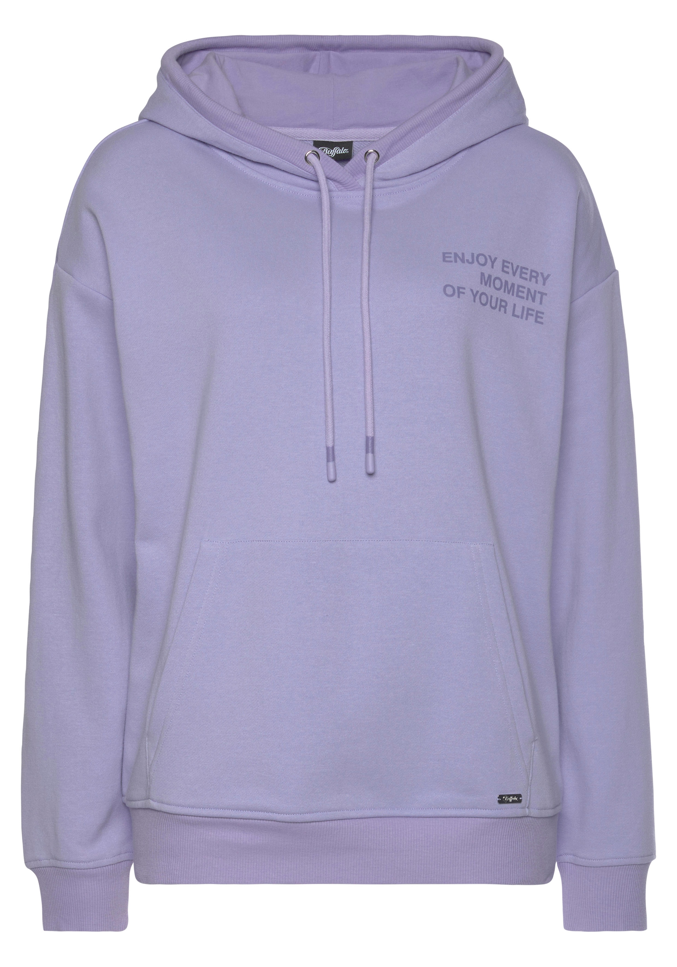 Buffalo Hoodie, mit Statement Druck, Loungeanzug