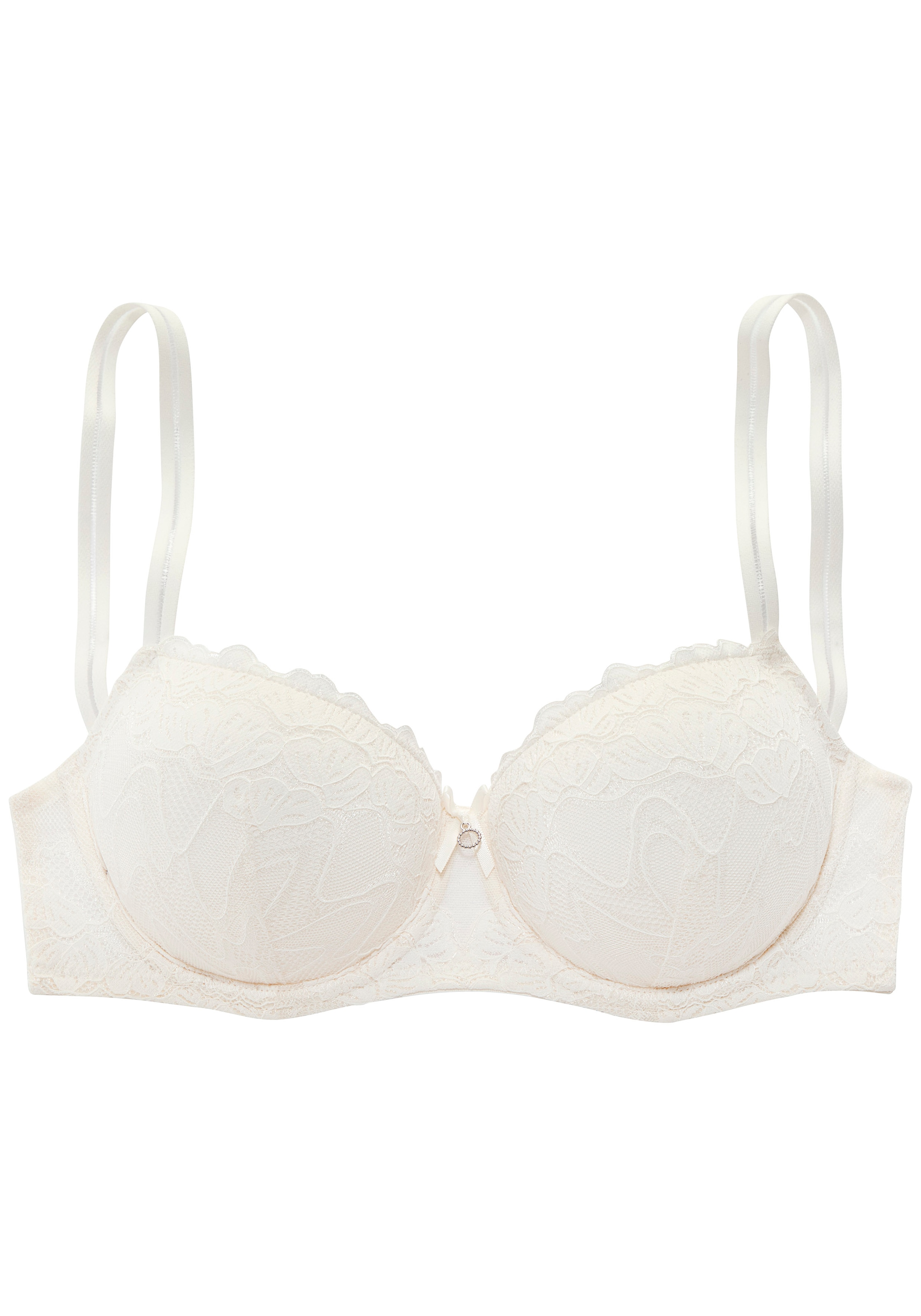 LASCANA Schalen-BH »Romea« mit Bügel & floraler Spitze, Dessous