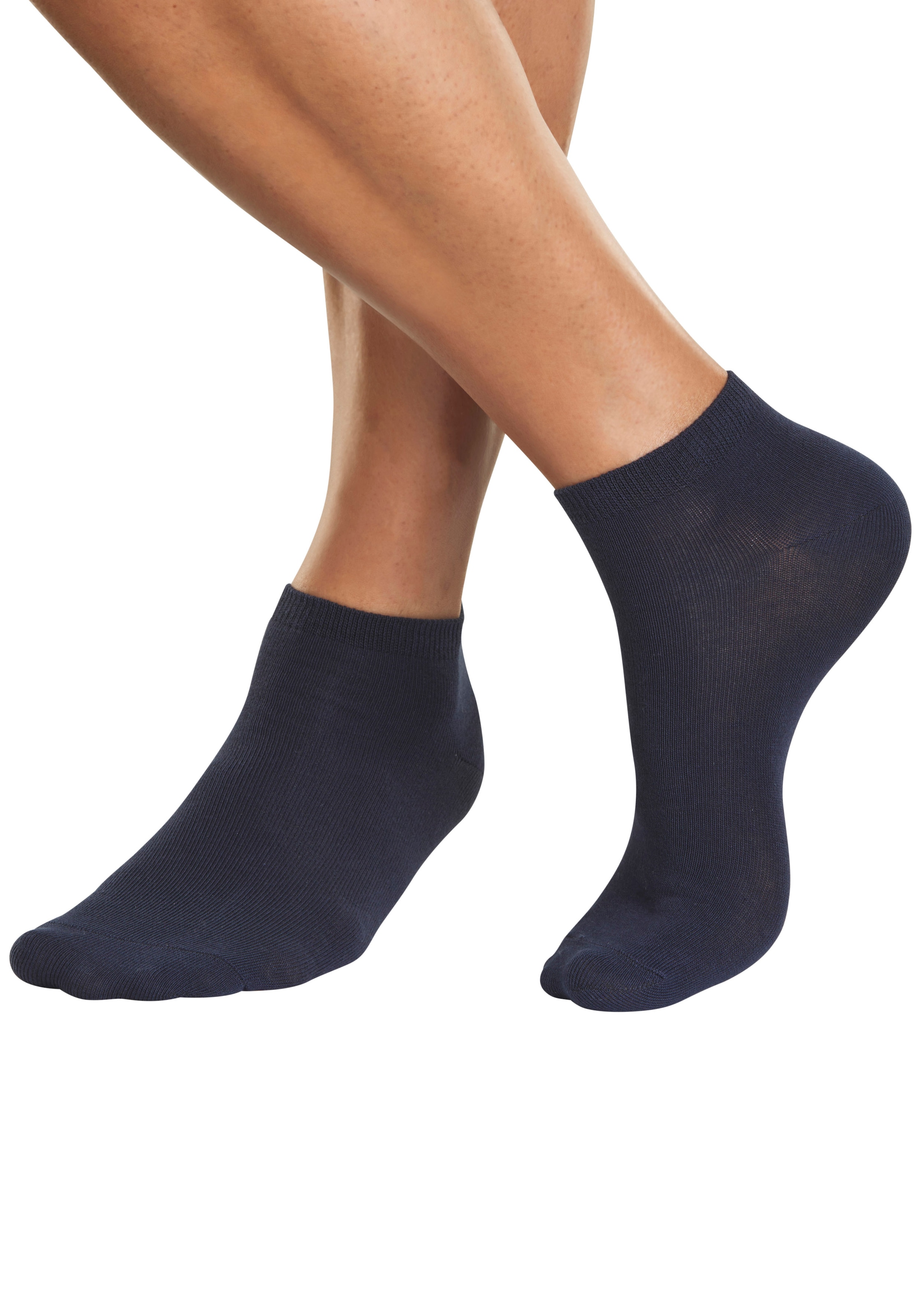 H.I.S Sneakersocken Packung, 7 Paar tlg. verschiedene Farben in einer Packung